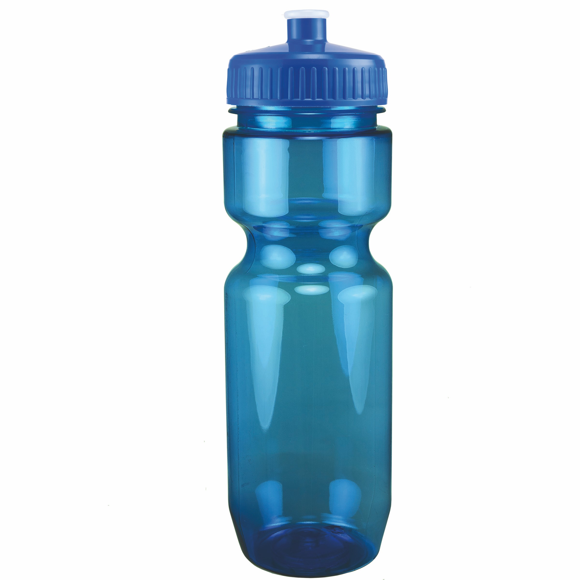 Picture of 22 Oz Translucent Bike Bottle w/ Push Pull Lid