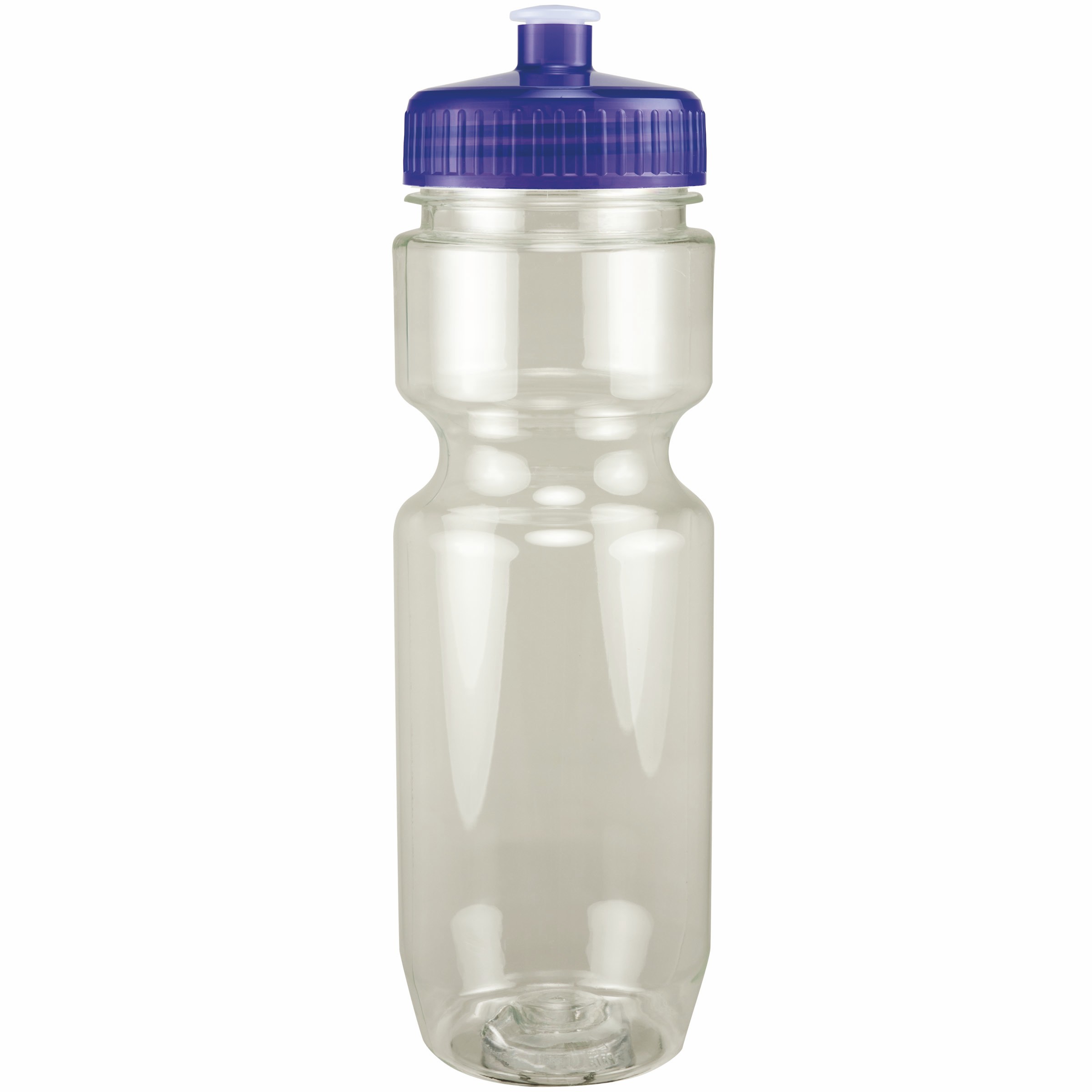 Picture of 22 Oz Translucent Bike Bottle w/ Push Pull Lid