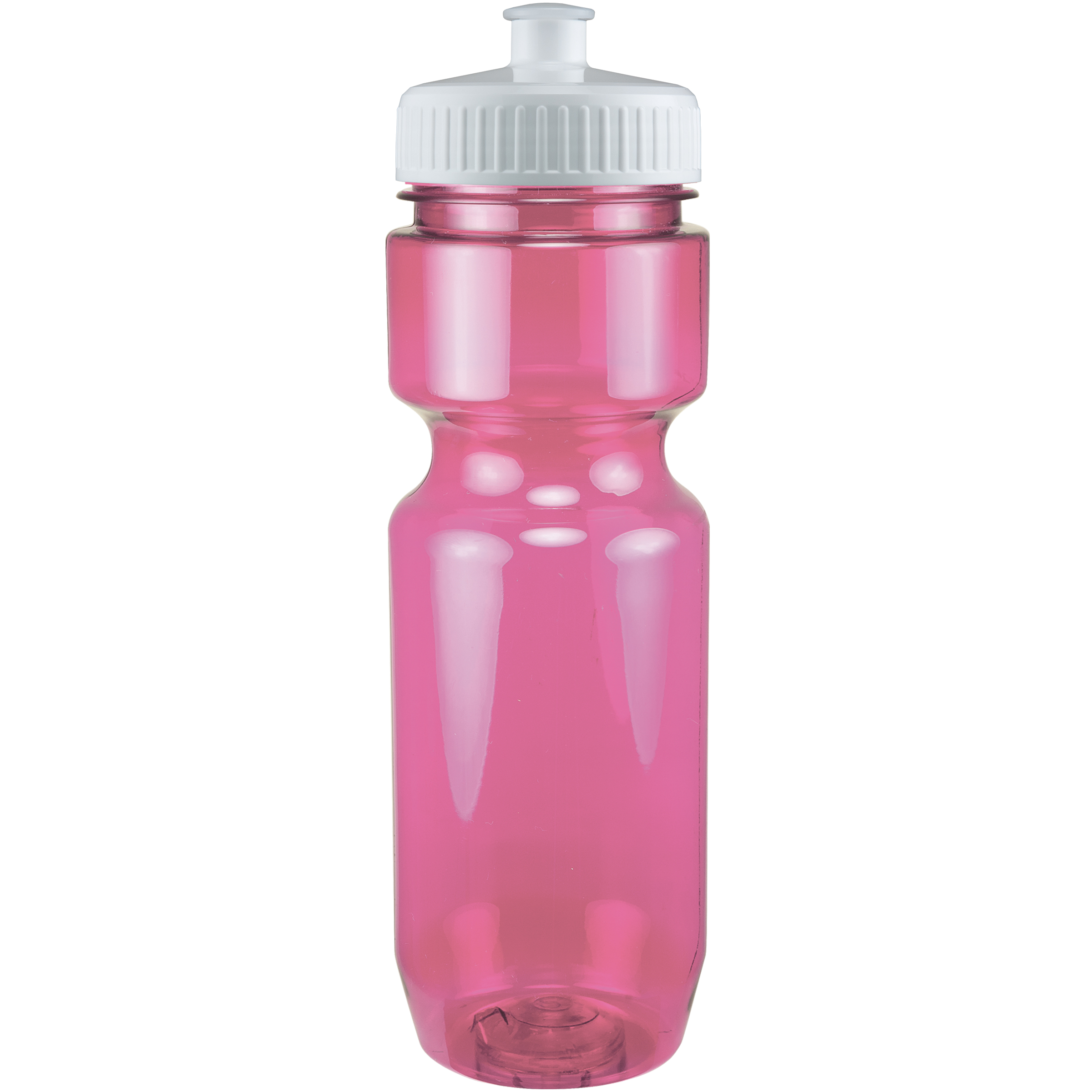Picture of 22 Oz Translucent Bike Bottle w/ Push Pull Lid