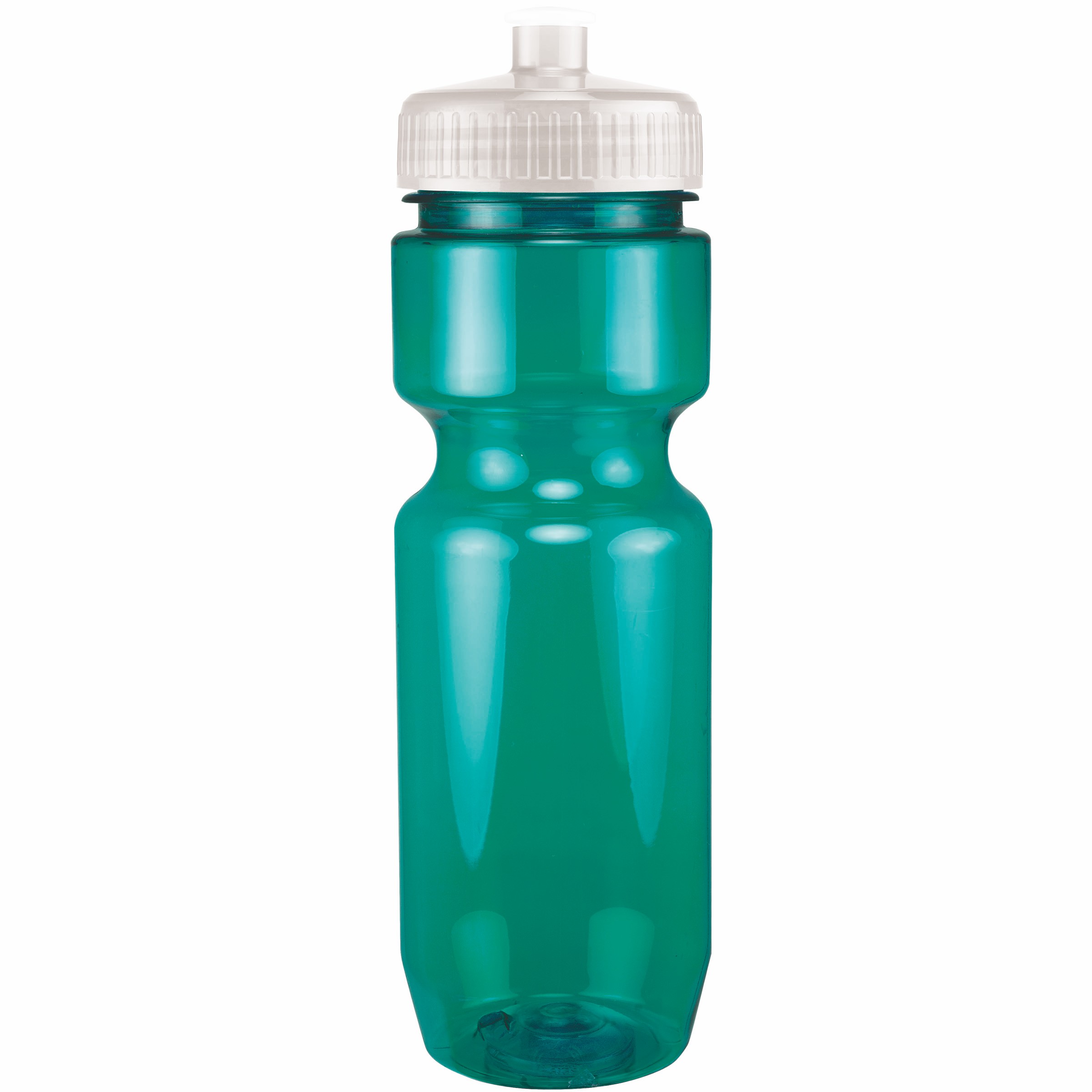 Picture of 22 Oz Translucent Bike Bottle w/ Push Pull Lid