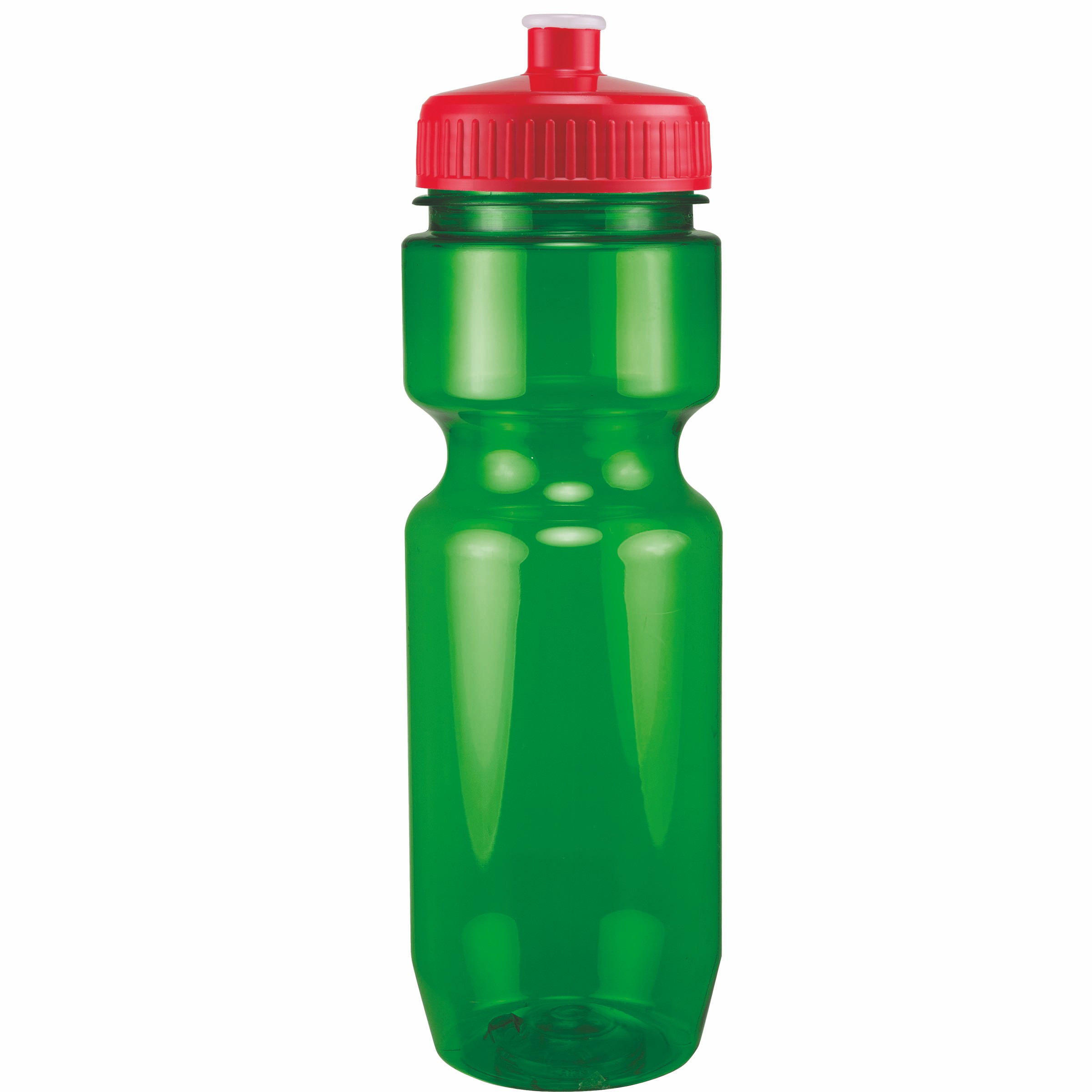 Picture of 22 Oz Translucent Bike Bottle w/ Push Pull Lid