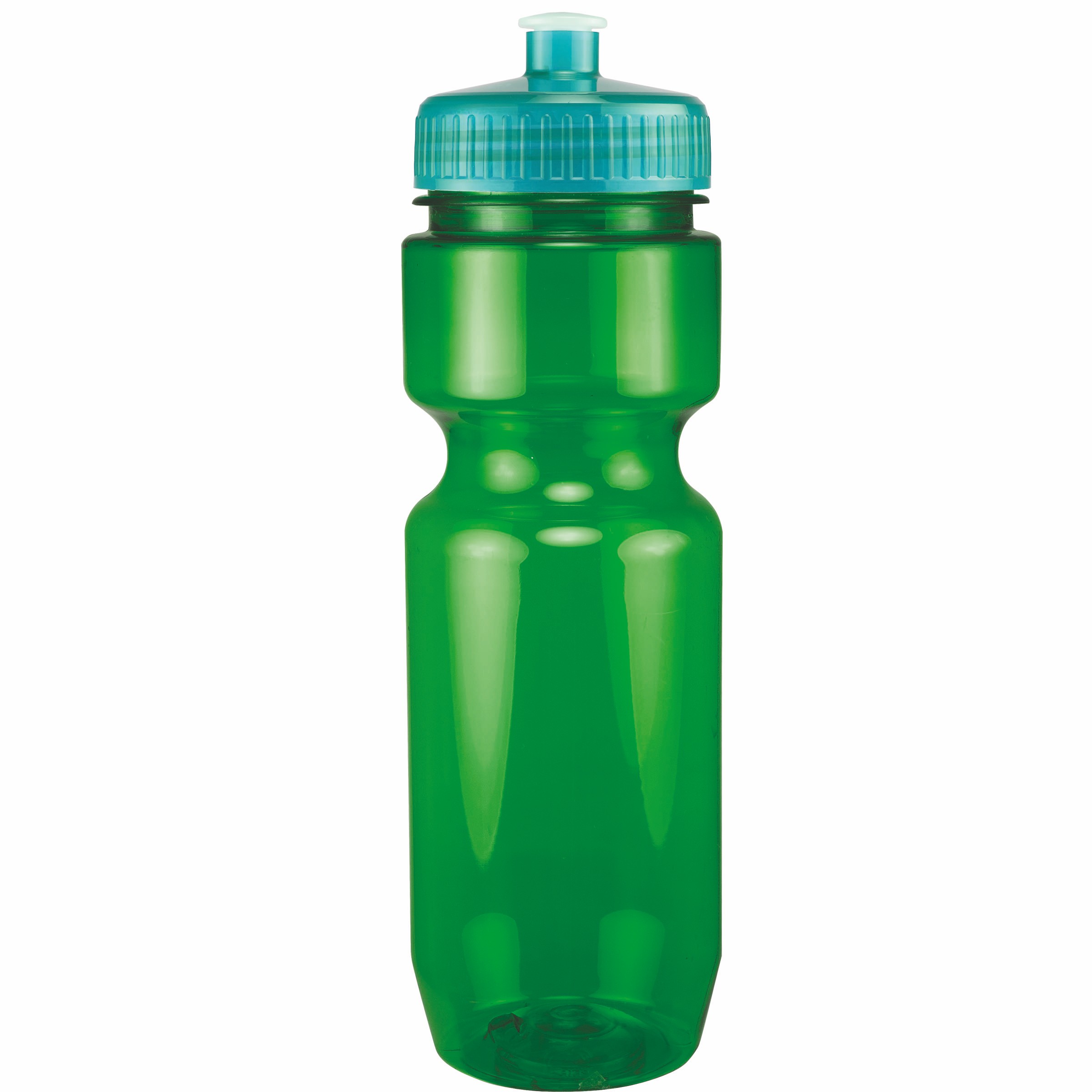 Picture of 22 Oz Translucent Bike Bottle w/ Push Pull Lid