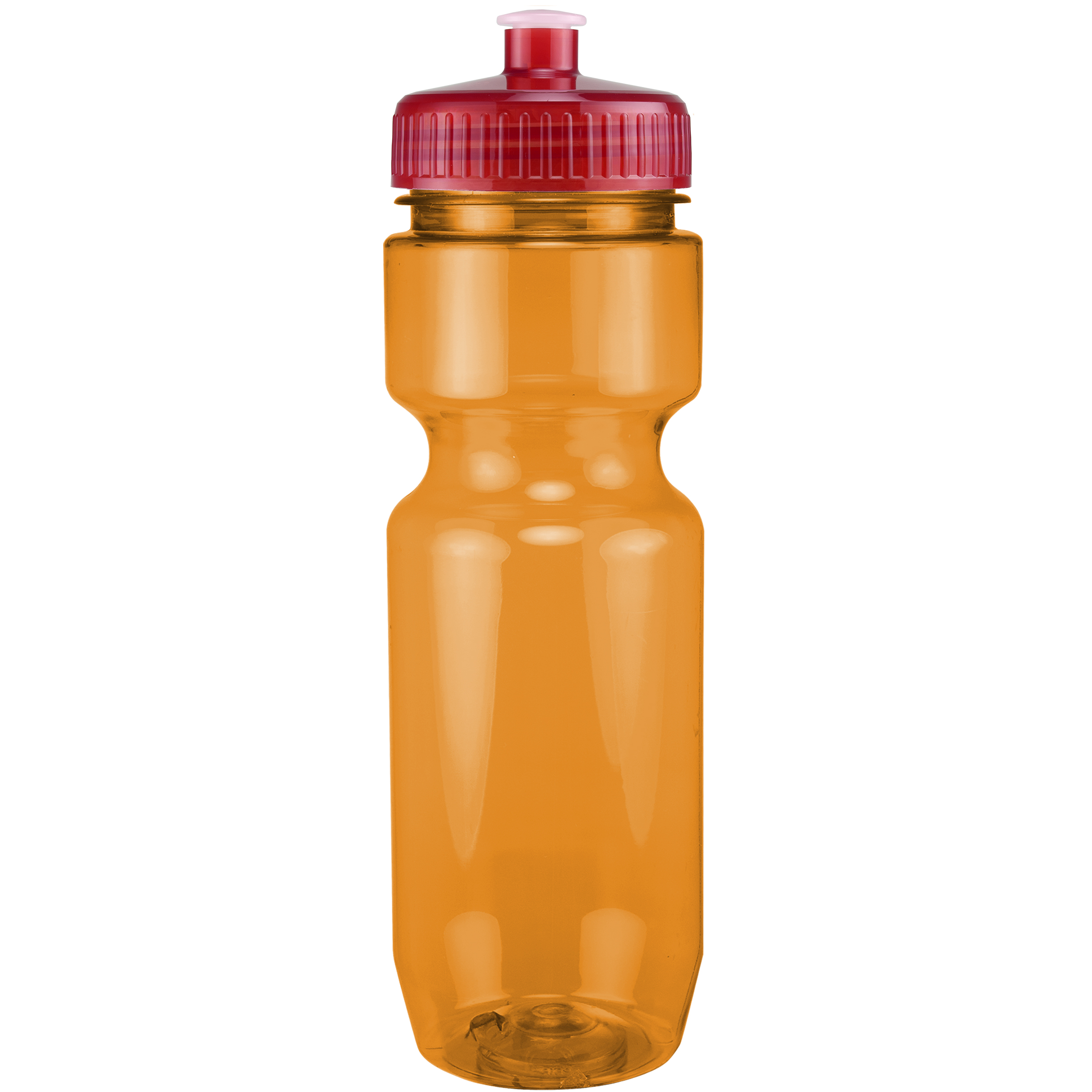 Picture of 22 Oz Translucent Bike Bottle w/ Push Pull Lid
