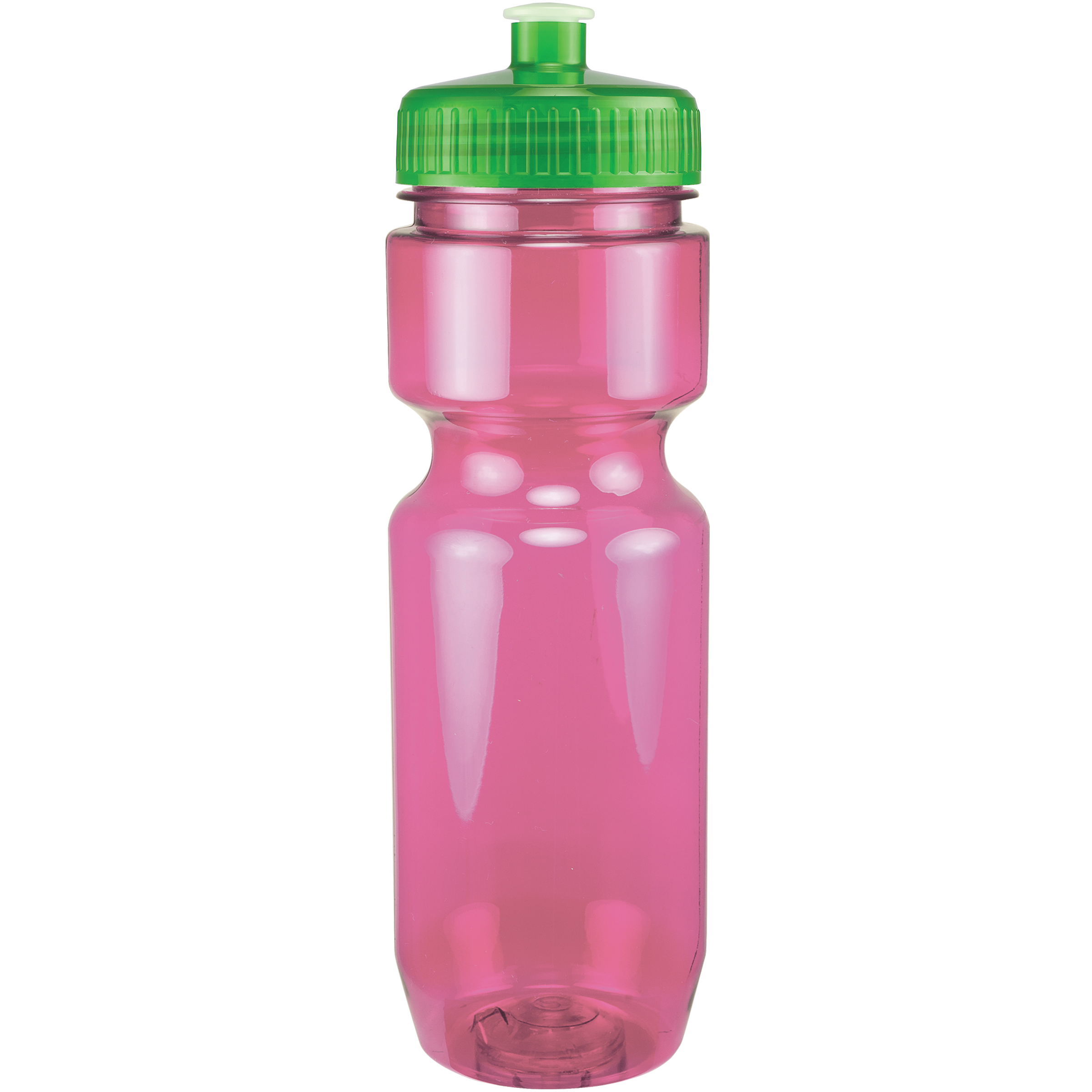 Picture of 22 Oz Translucent Bike Bottle w/ Push Pull Lid