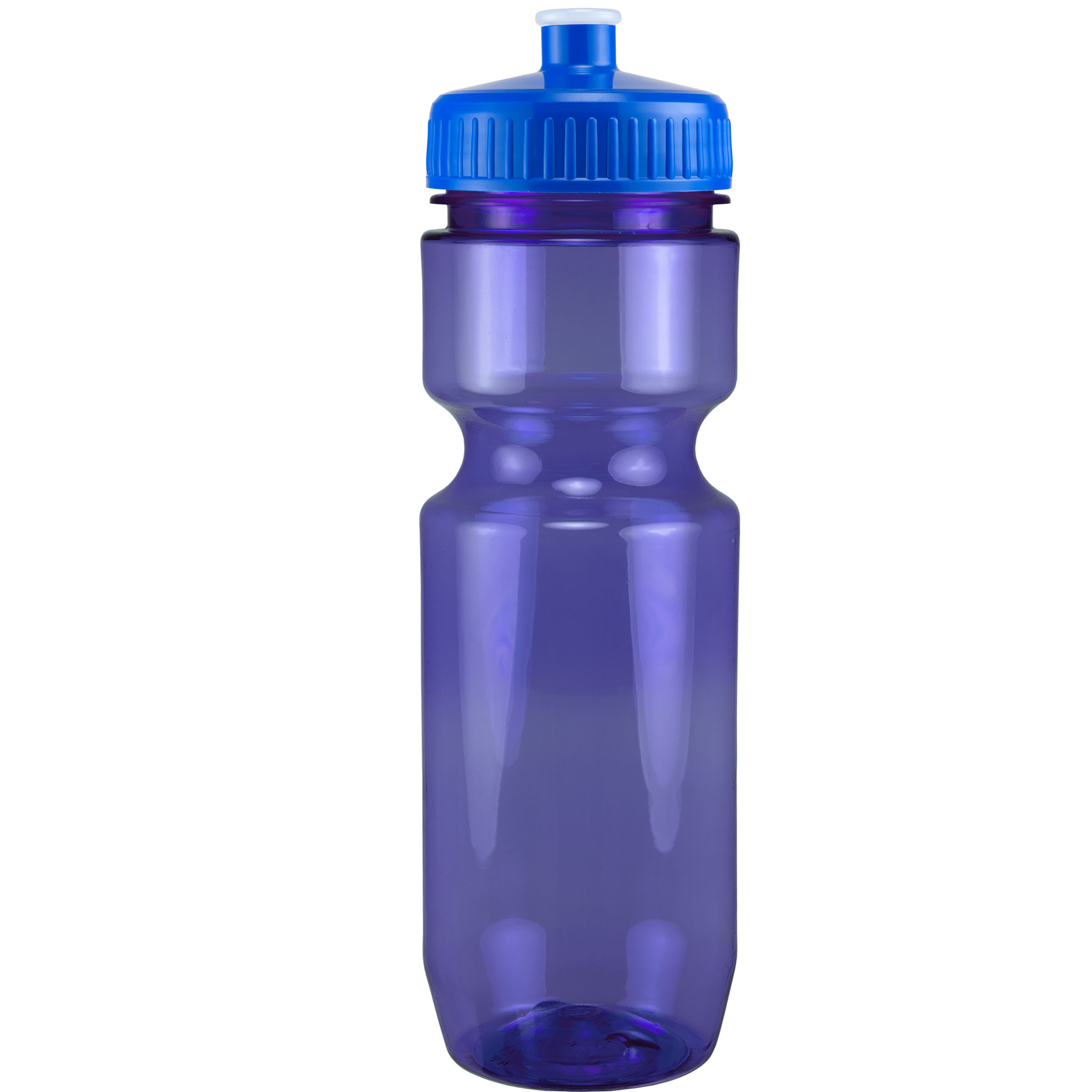 Picture of 22 Oz Translucent Bike Bottle w/ Push Pull Lid