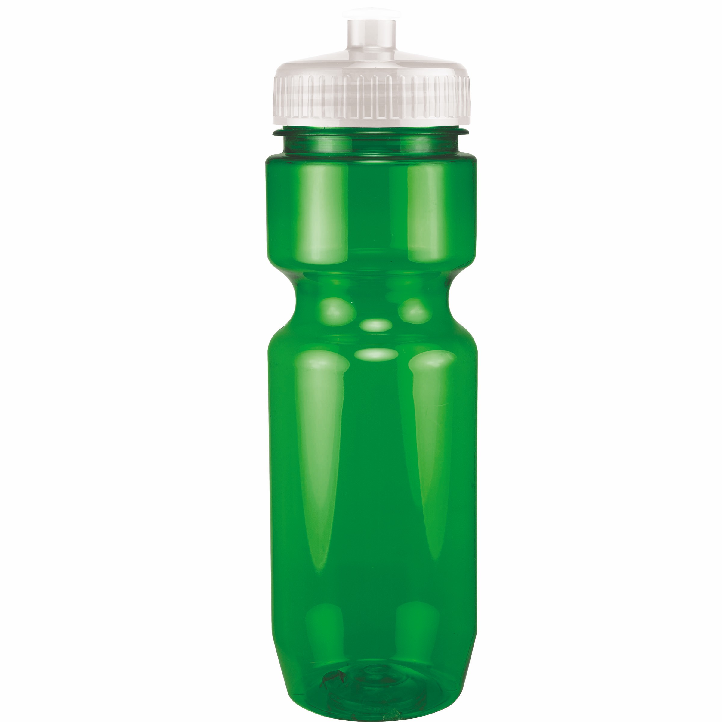 Picture of 22 Oz Translucent Bike Bottle w/ Push Pull Lid