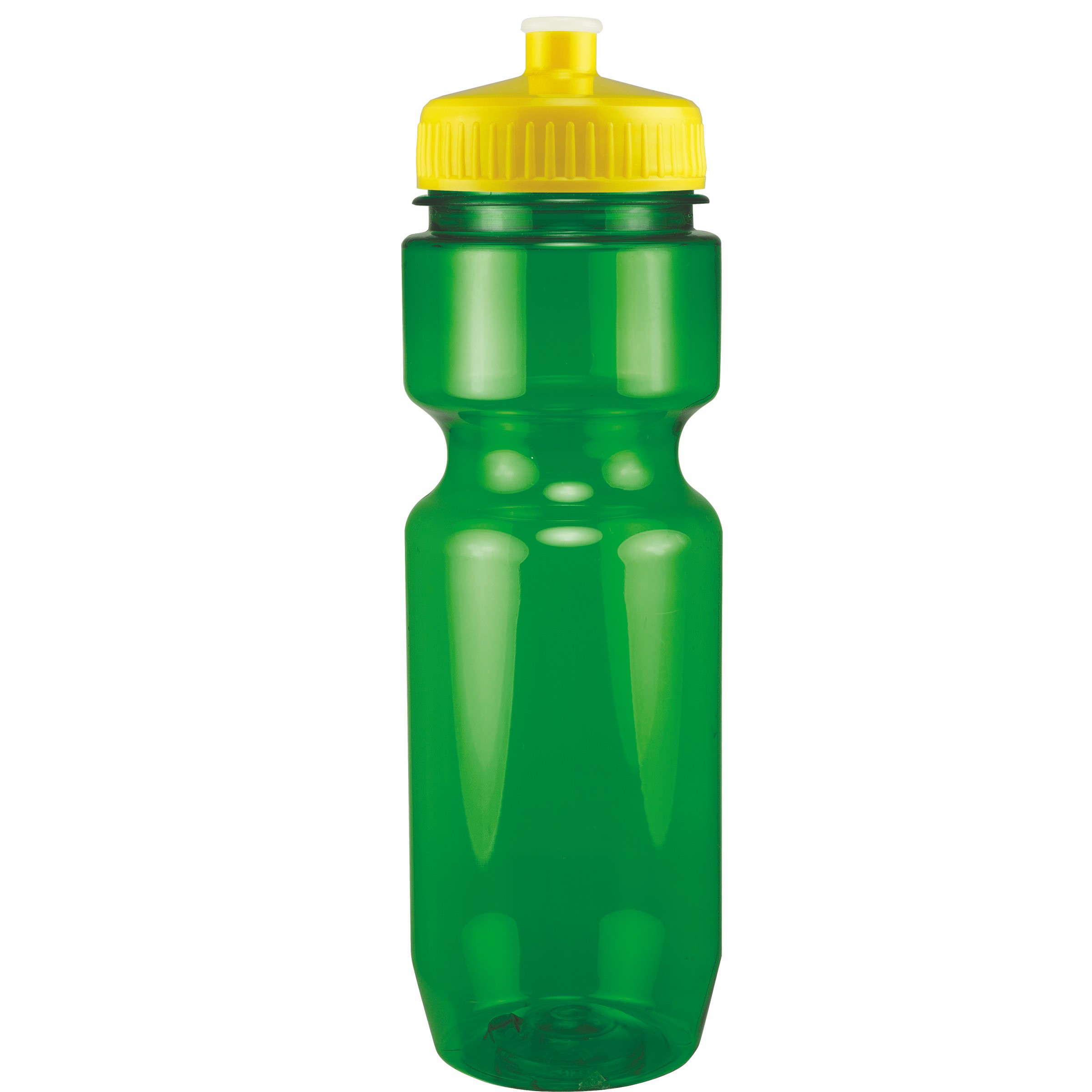 Picture of 22 Oz Translucent Bike Bottle w/ Push Pull Lid