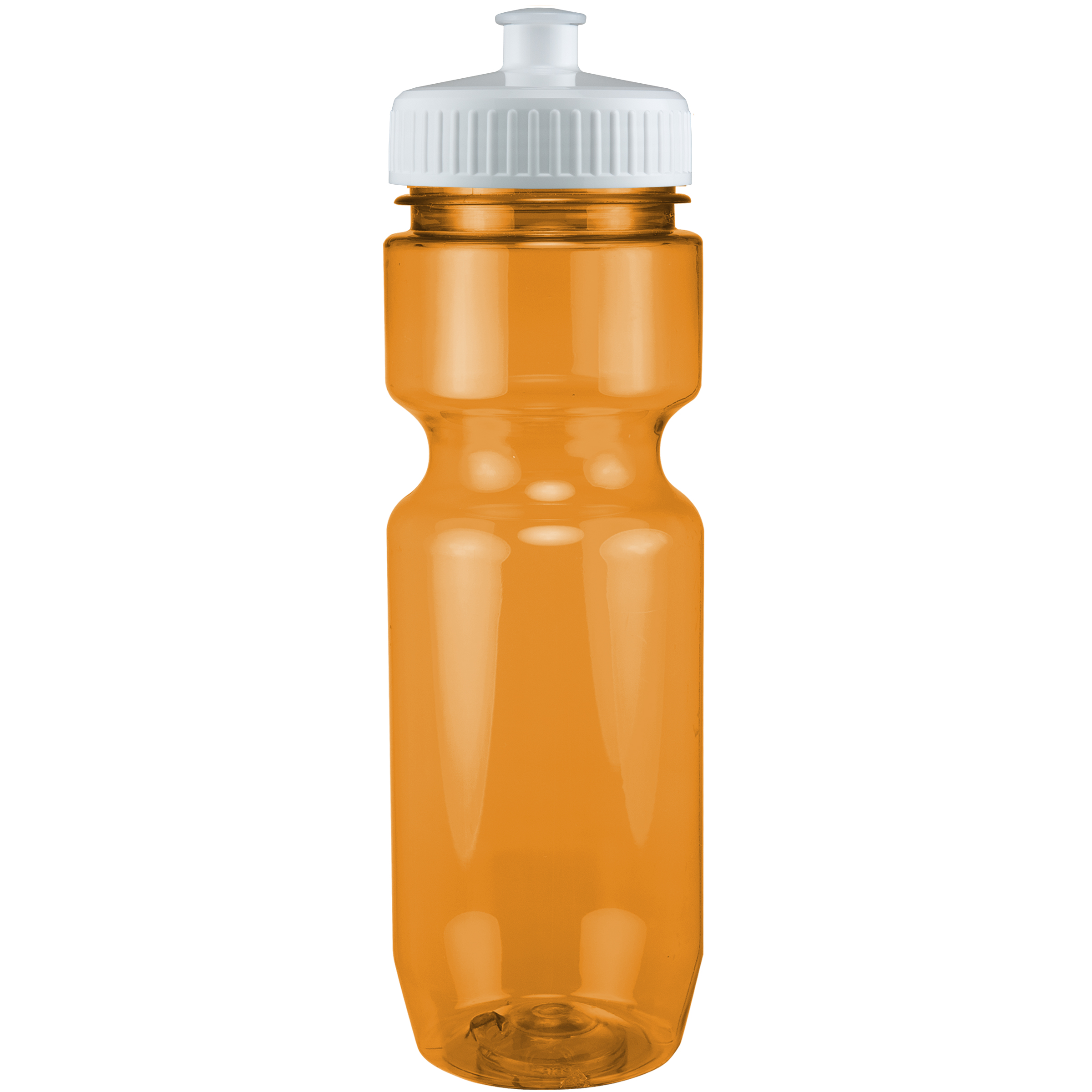 Picture of 22 Oz Translucent Bike Bottle w/ Push Pull Lid