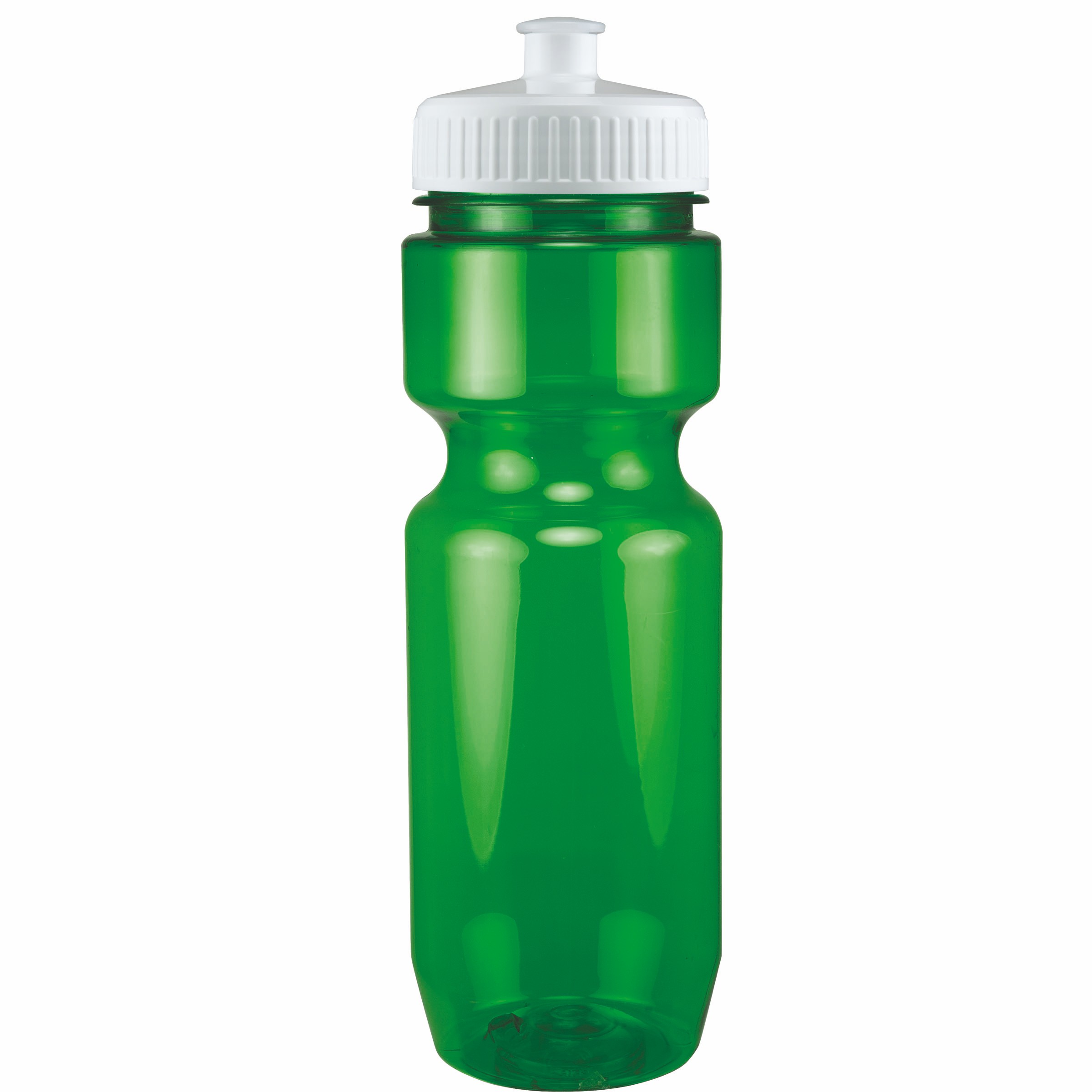 Picture of 22 Oz Translucent Bike Bottle w/ Push Pull Lid