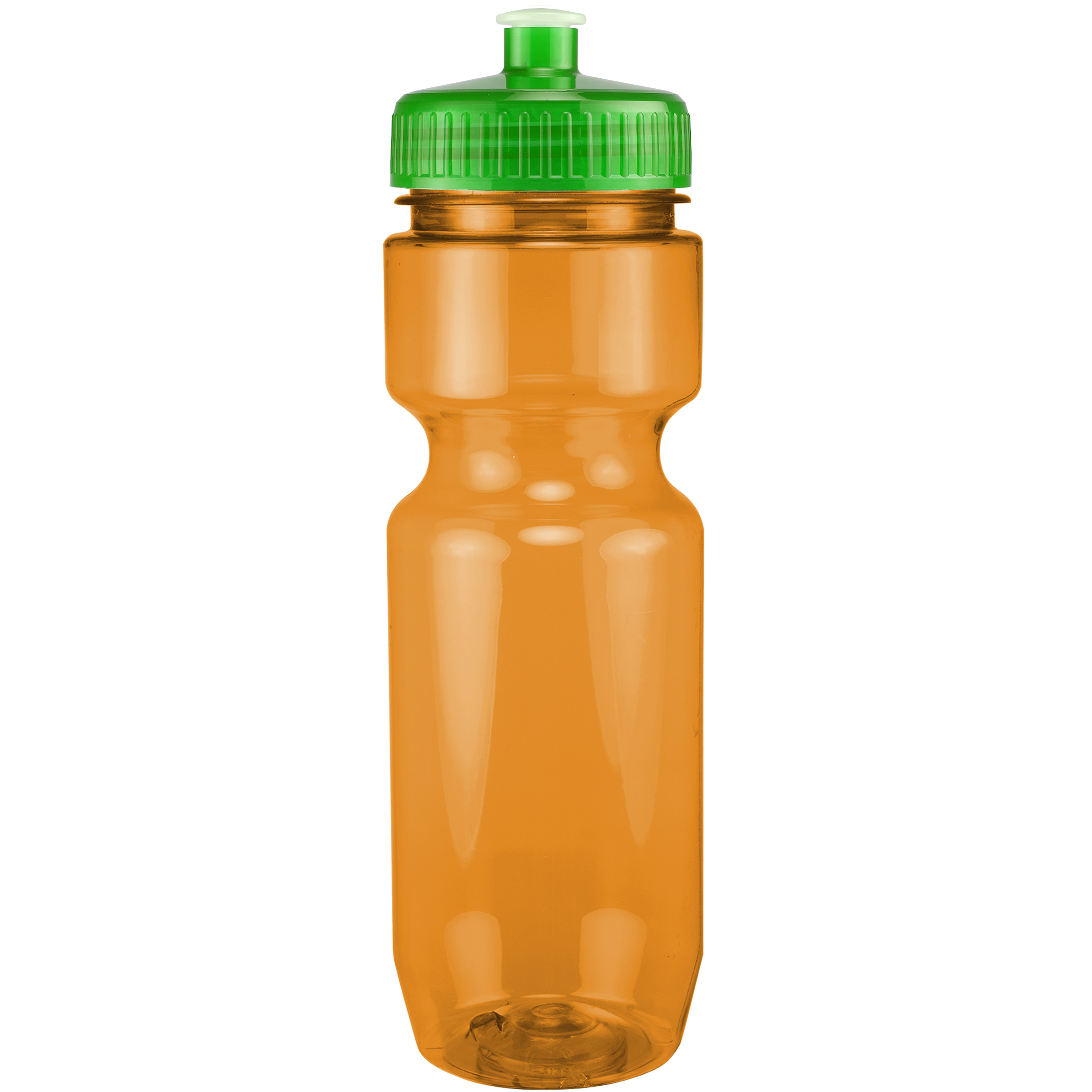 Picture of 22 Oz Translucent Bike Bottle w/ Push Pull Lid