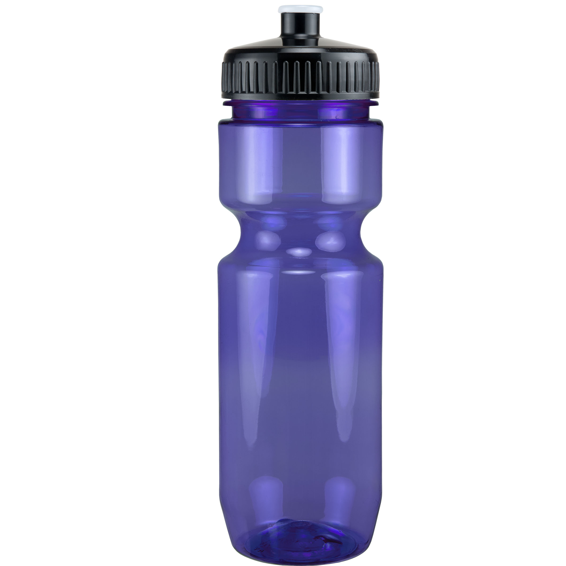 Picture of 22 Oz Translucent Bike Bottle w/ Push Pull Lid