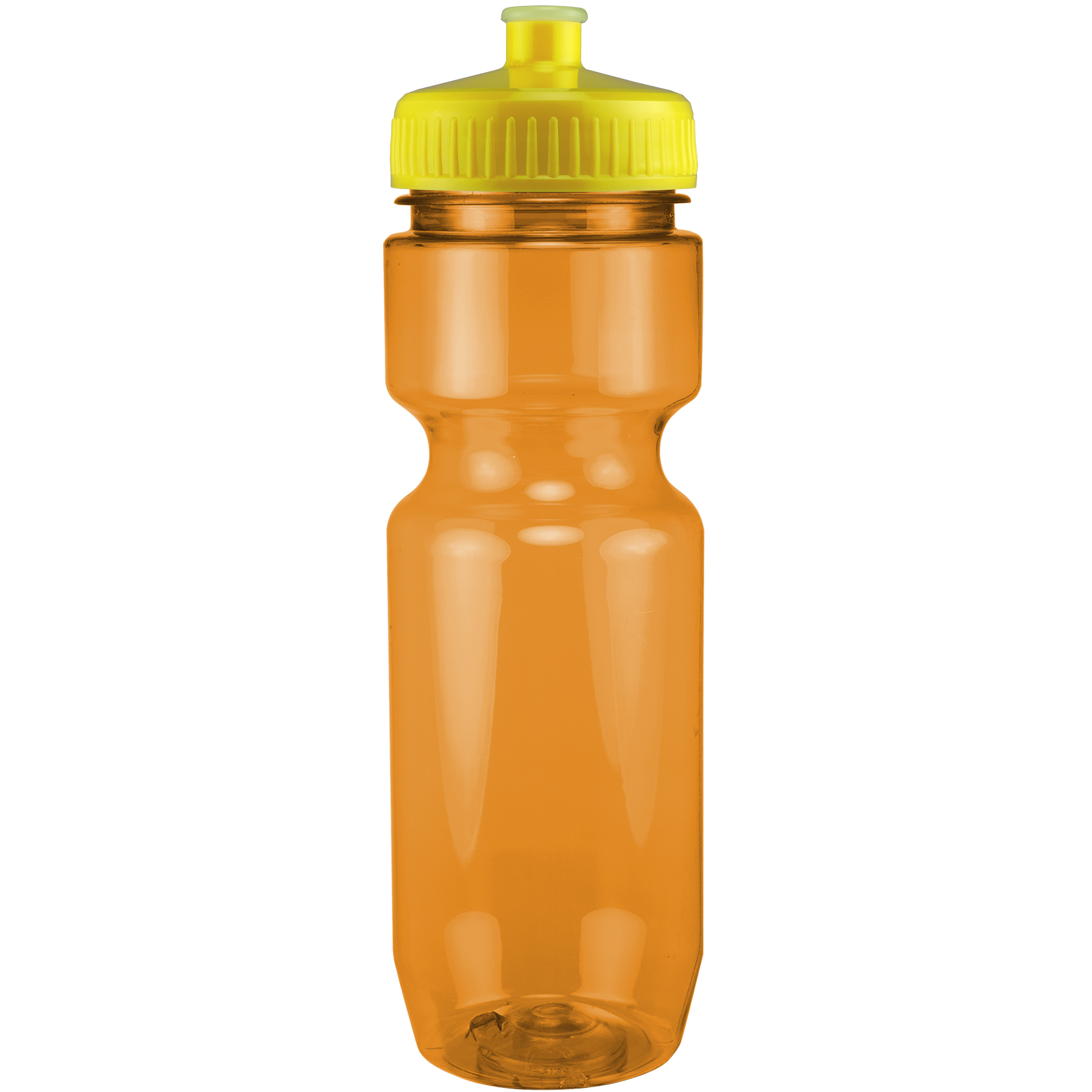 Picture of 22 Oz Translucent Bike Bottle w/ Push Pull Lid