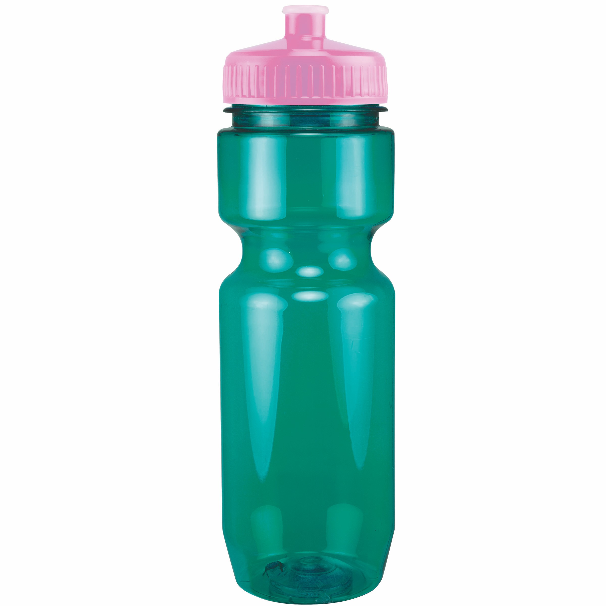 Picture of 22 Oz Translucent Bike Bottle w/ Push Pull Lid