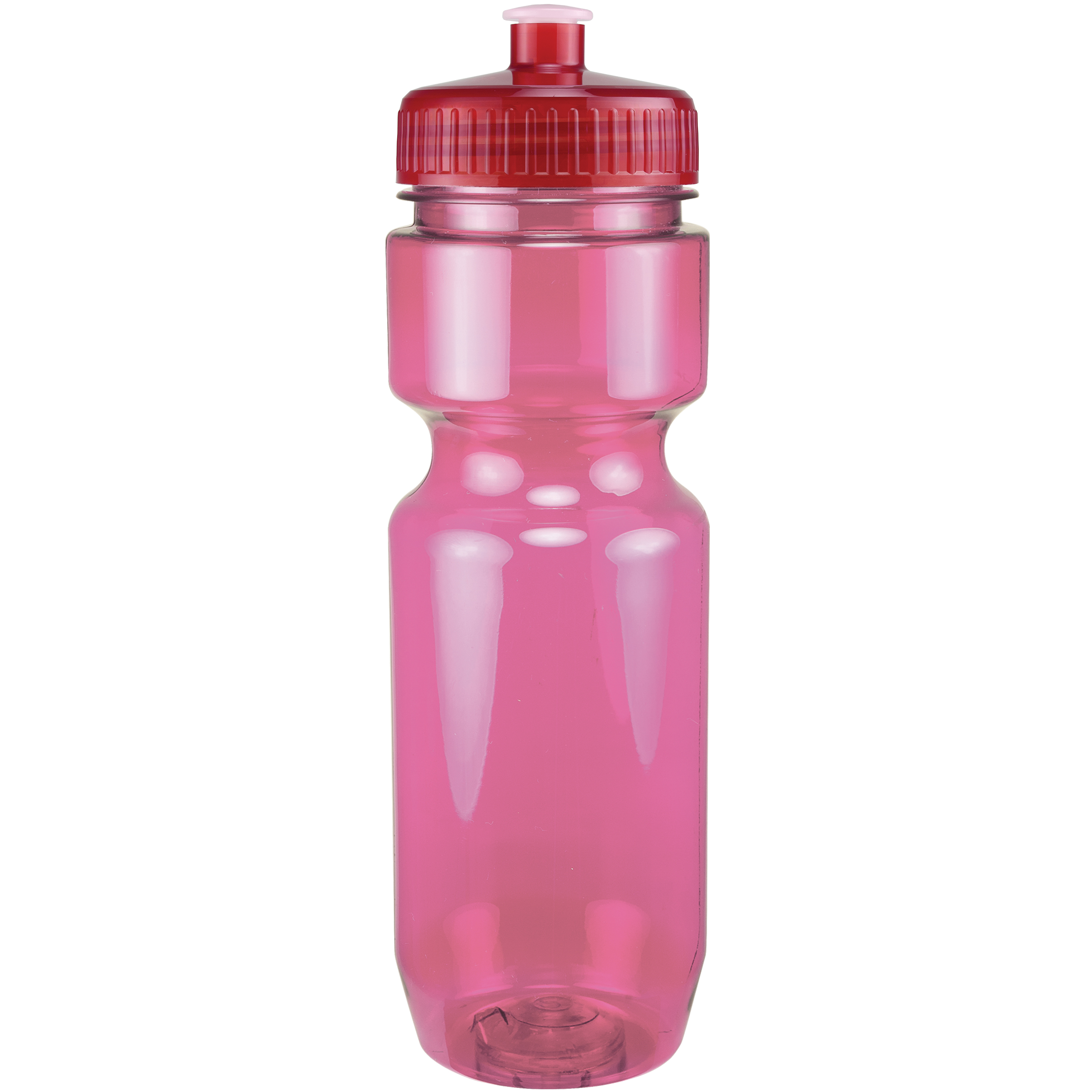 Picture of 22 Oz Translucent Bike Bottle w/ Push Pull Lid