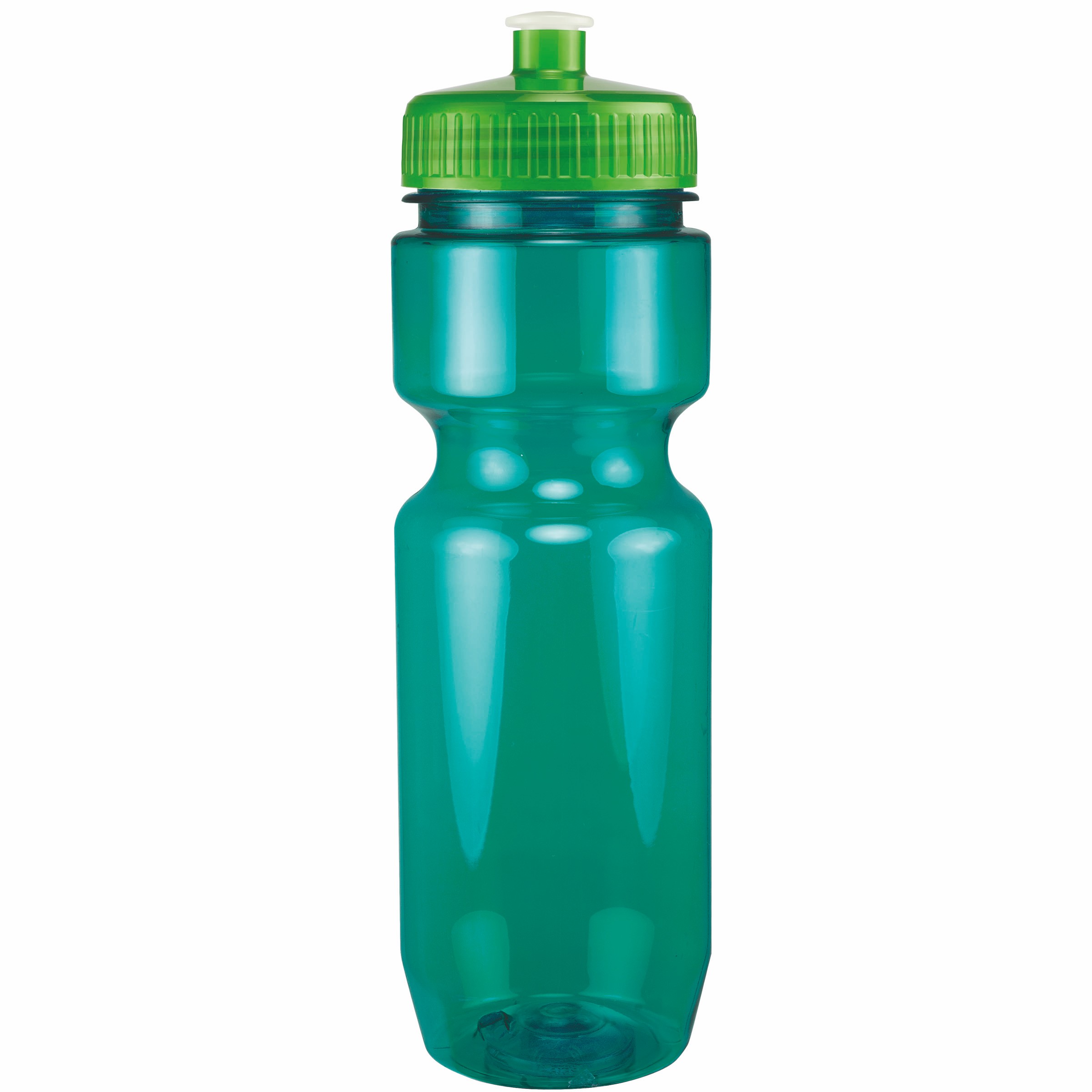 Picture of 22 Oz Translucent Bike Bottle w/ Push Pull Lid