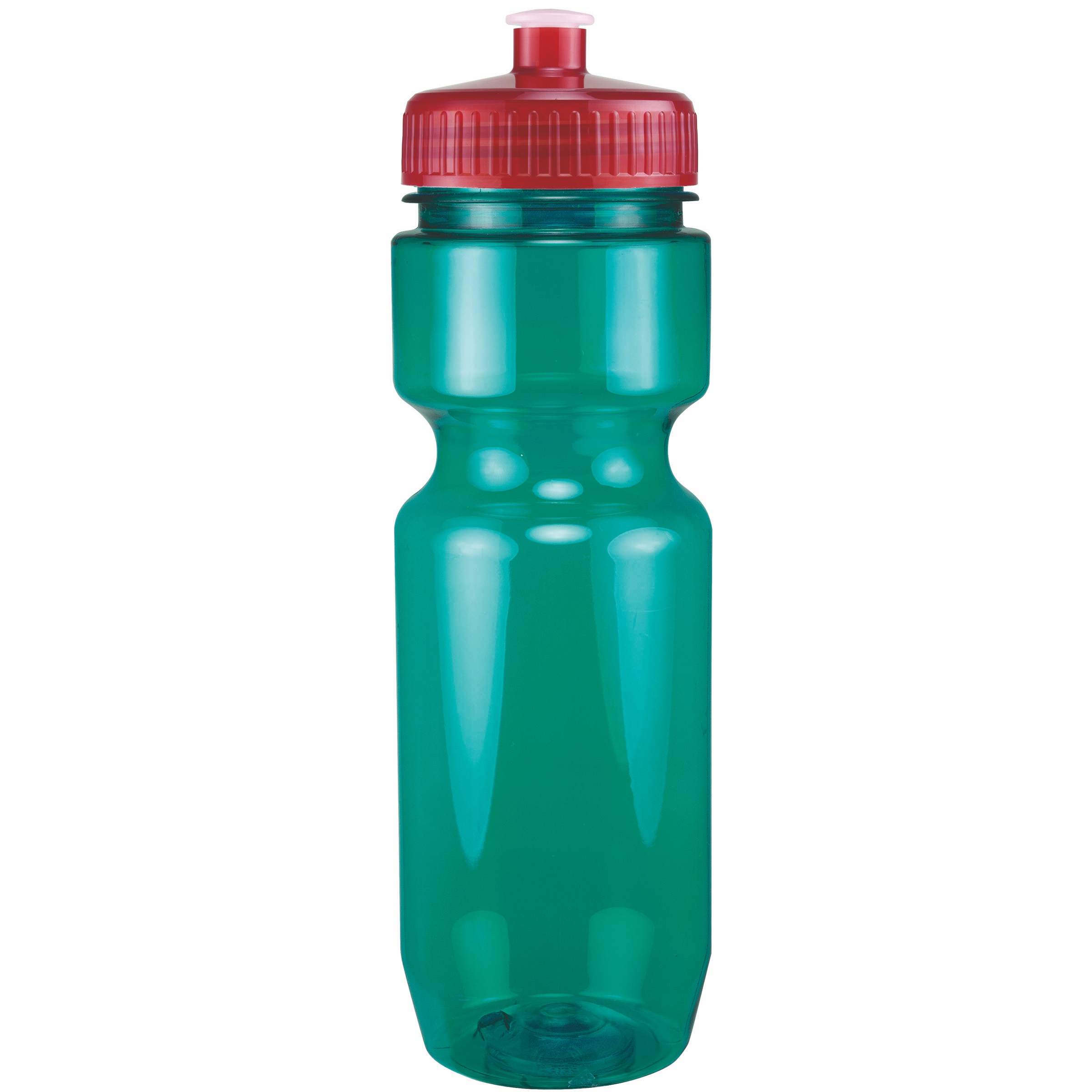 Picture of 22 Oz Translucent Bike Bottle w/ Push Pull Lid