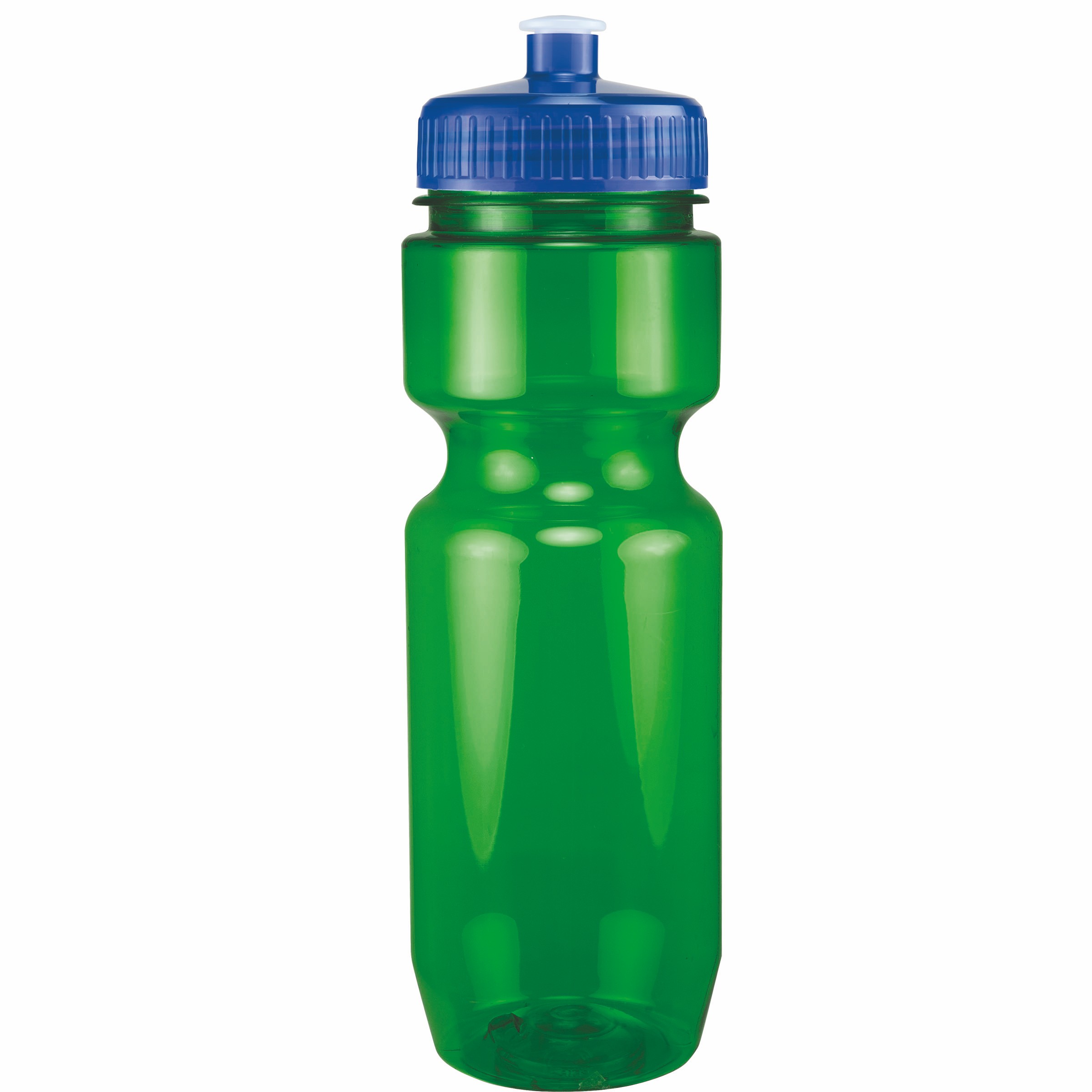 Picture of 22 Oz Translucent Bike Bottle w/ Push Pull Lid