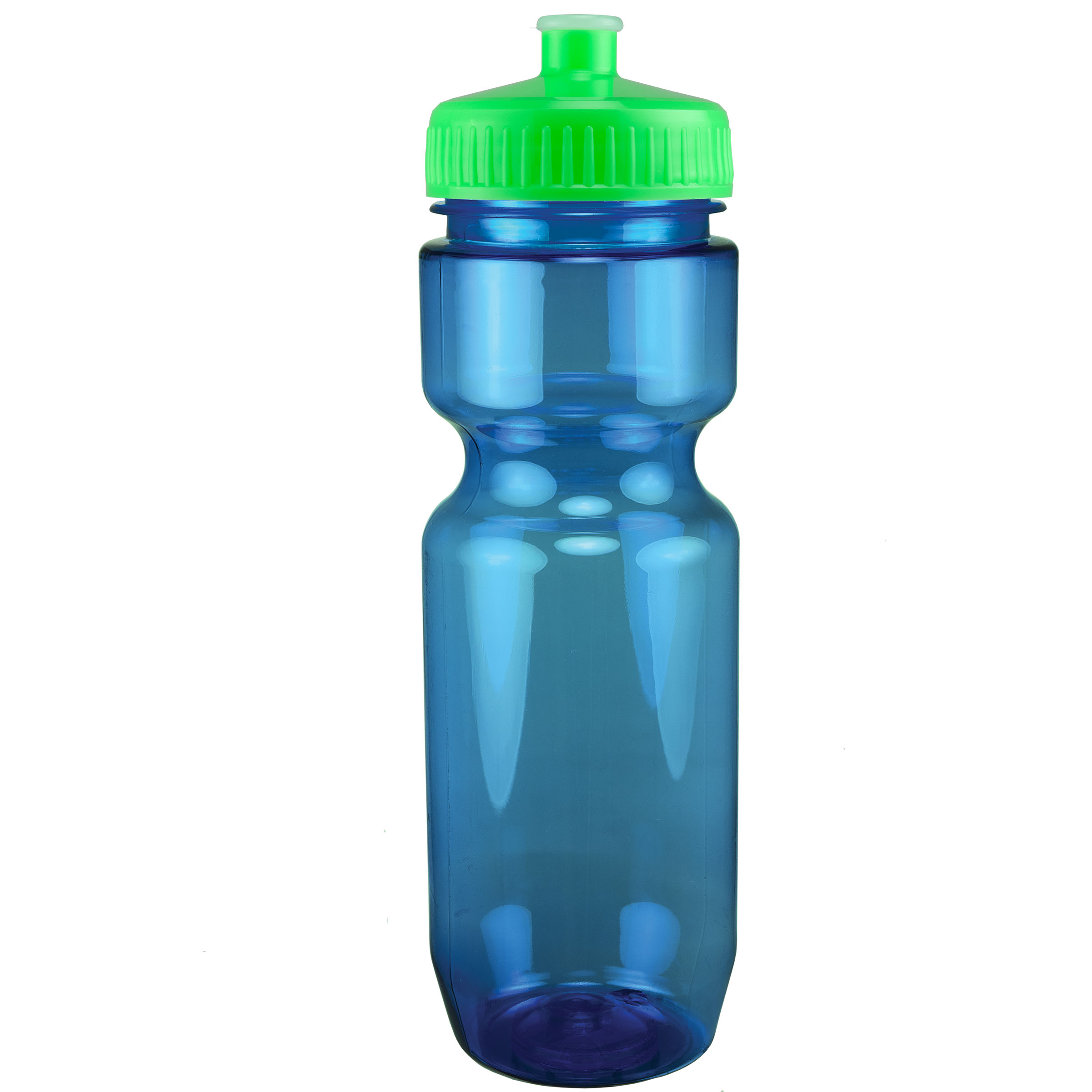 Picture of 22 Oz Translucent Bike Bottle w/ Push Pull Lid