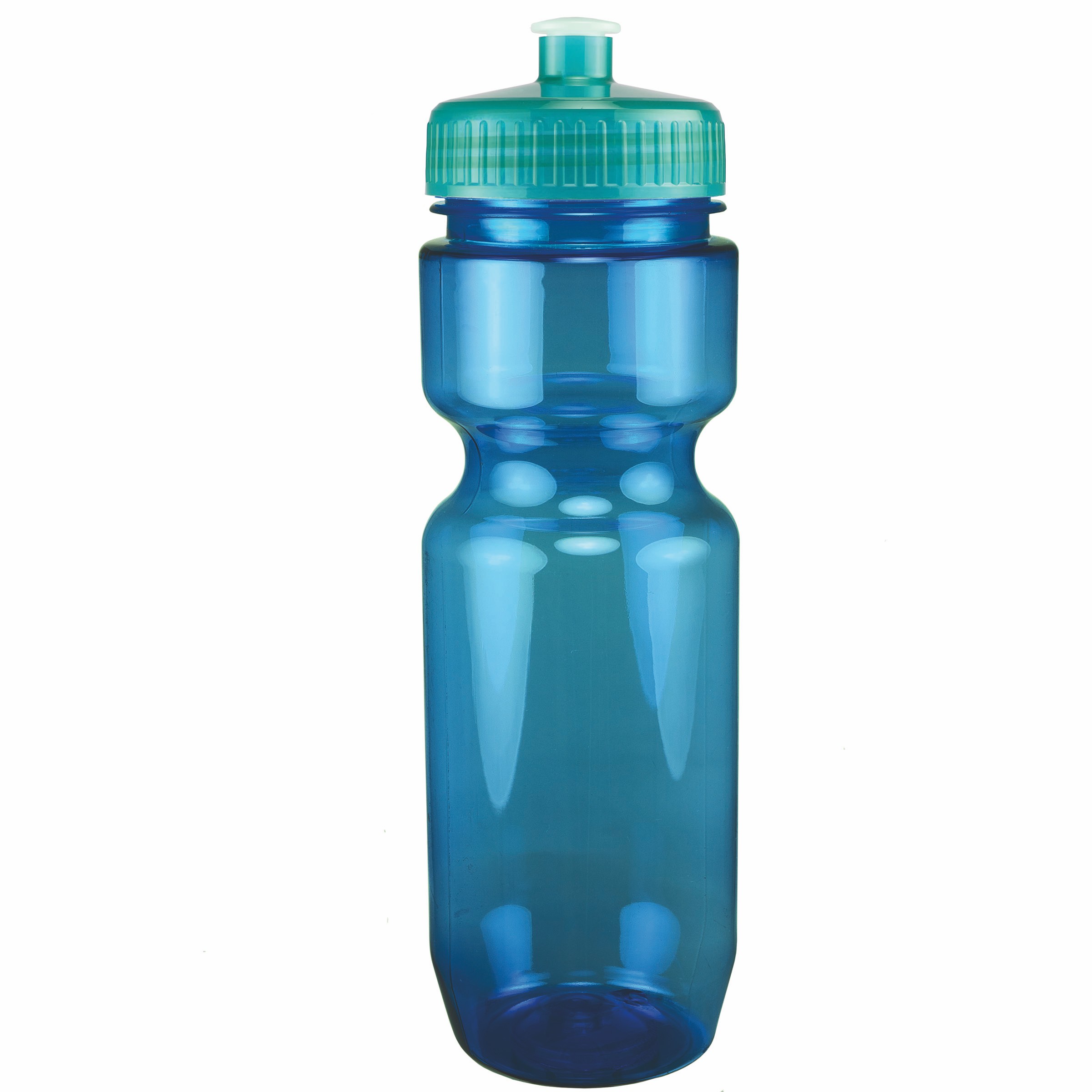 Picture of 22 Oz Translucent Bike Bottle w/ Push Pull Lid