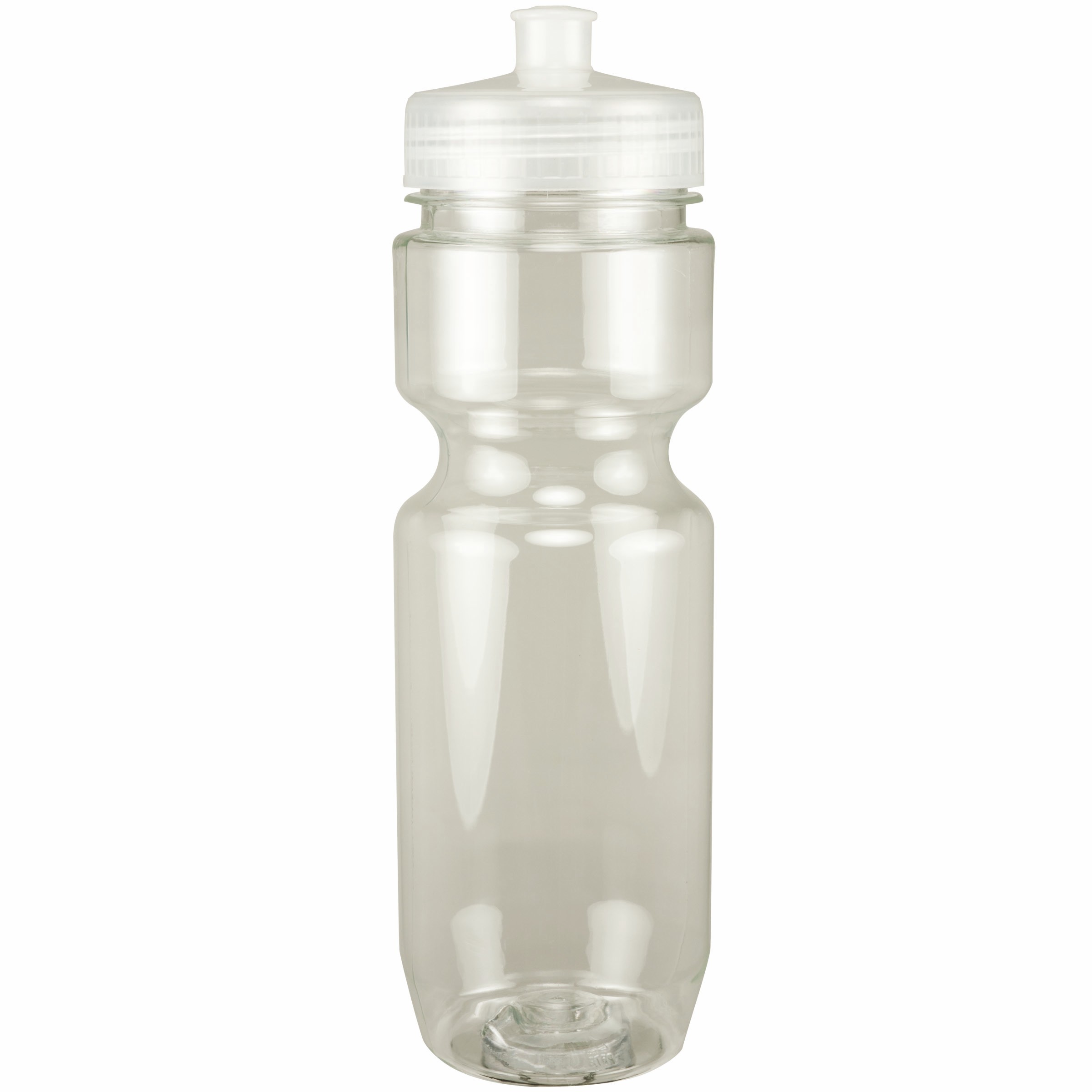 Picture of 22 Oz Translucent Bike Bottle w/ Push Pull Lid