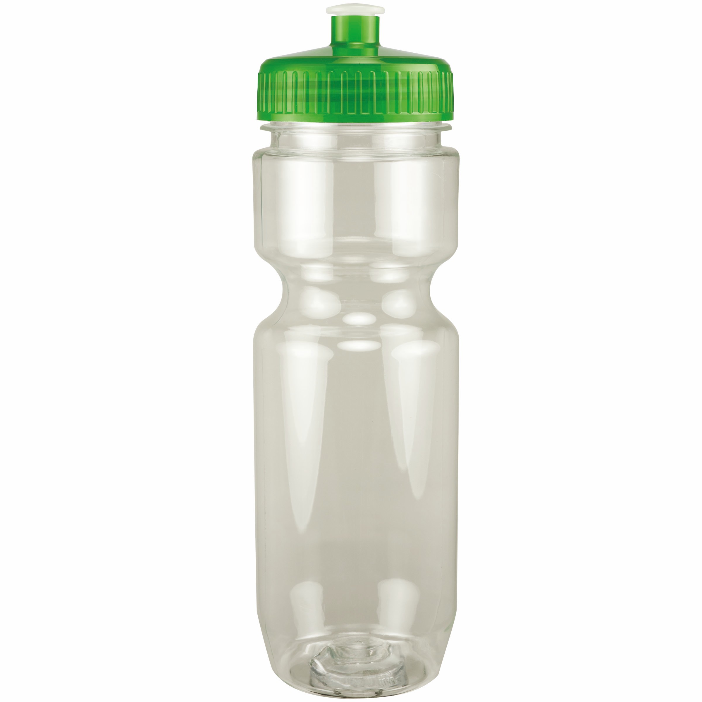 Picture of 22 Oz Translucent Bike Bottle w/ Push Pull Lid