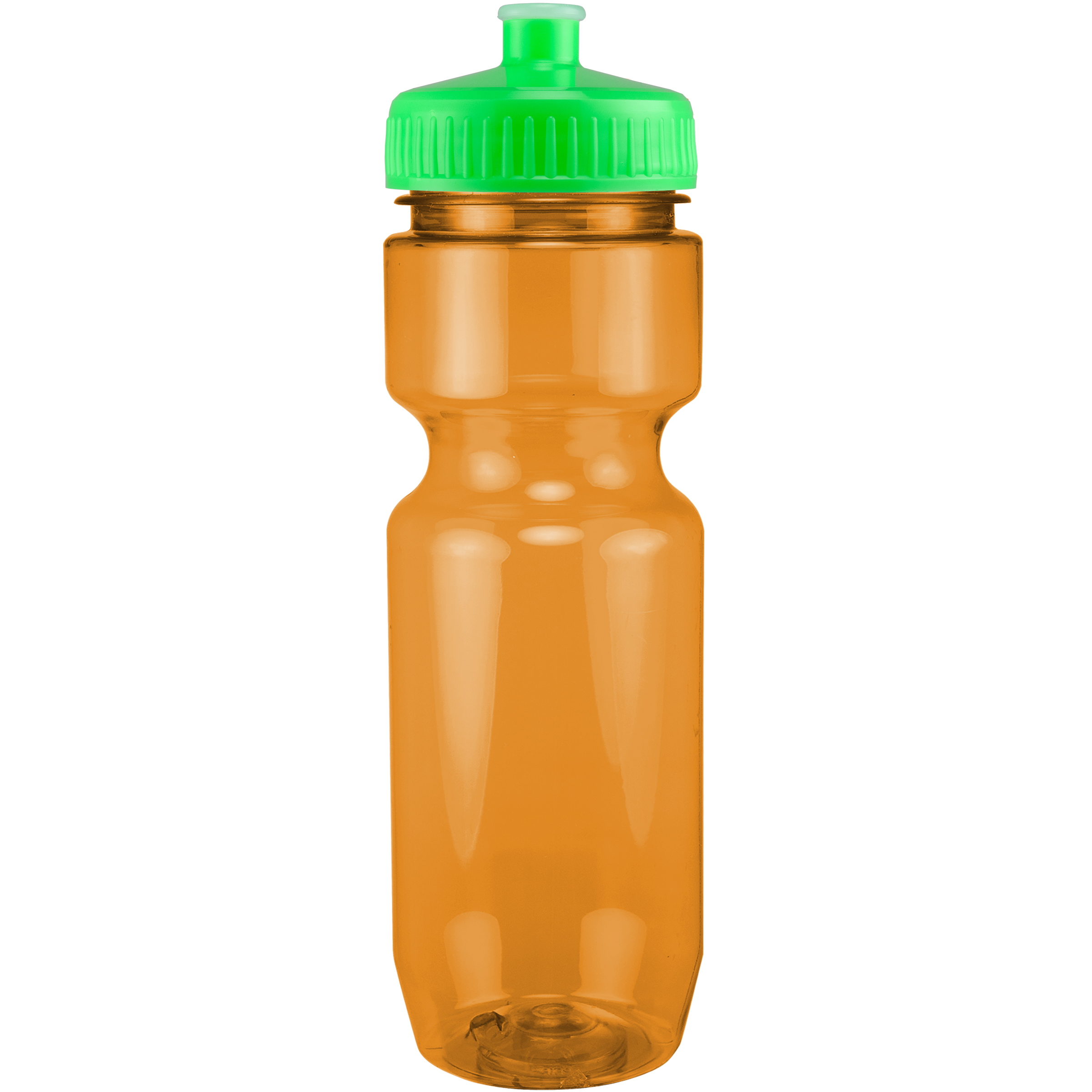 Picture of 22 Oz Translucent Bike Bottle w/ Push Pull Lid