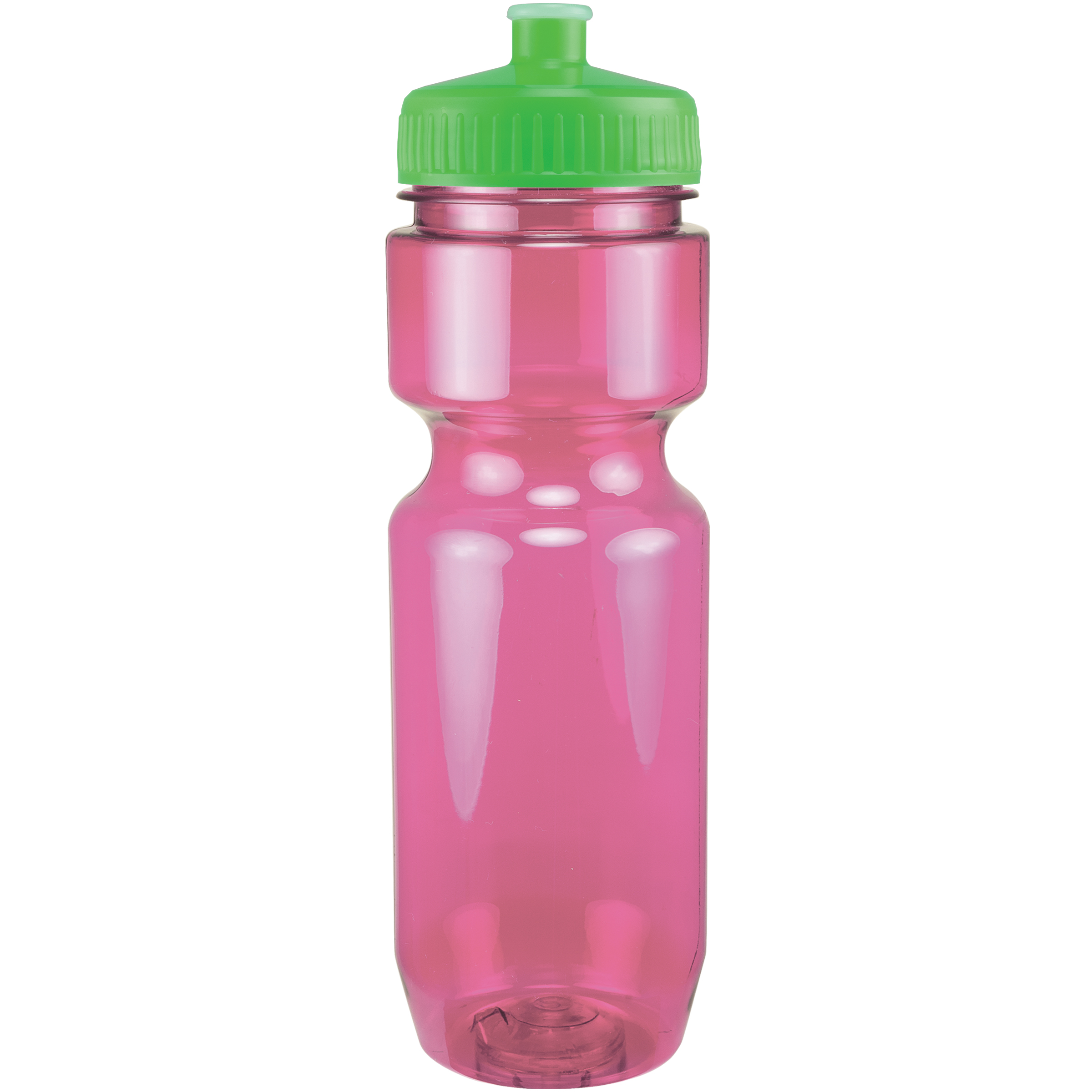 Picture of 22 Oz Translucent Bike Bottle w/ Push Pull Lid