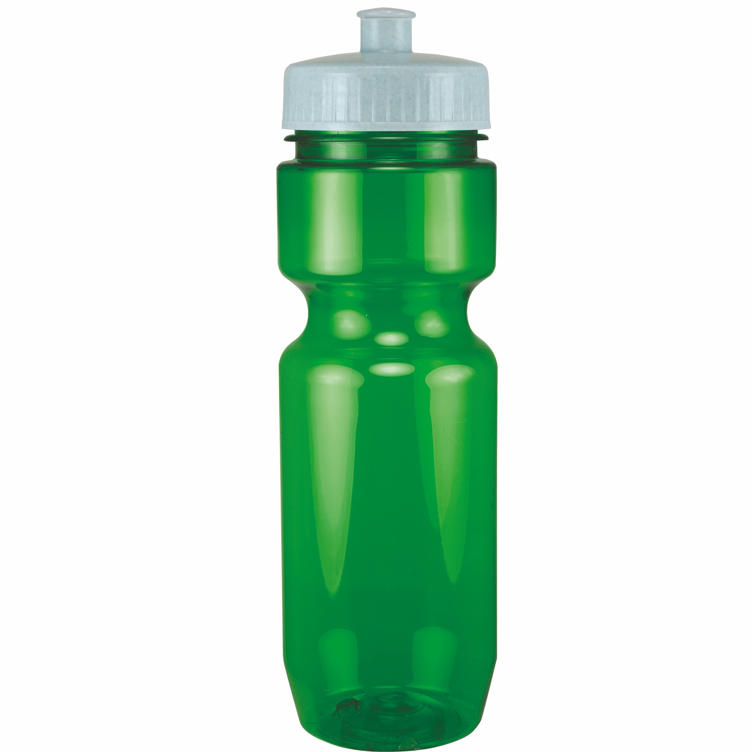 Picture of 22 Oz Translucent Bike Bottle w/ Push Pull Lid