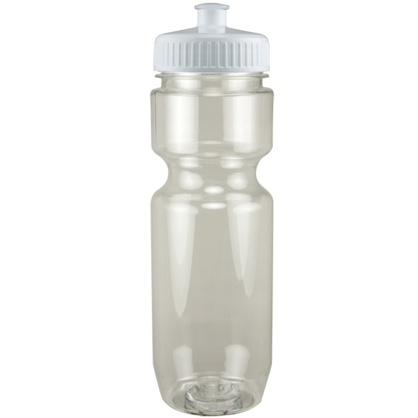 Picture of 22 Oz Translucent Bike Bottle w/ Push Pull Lid