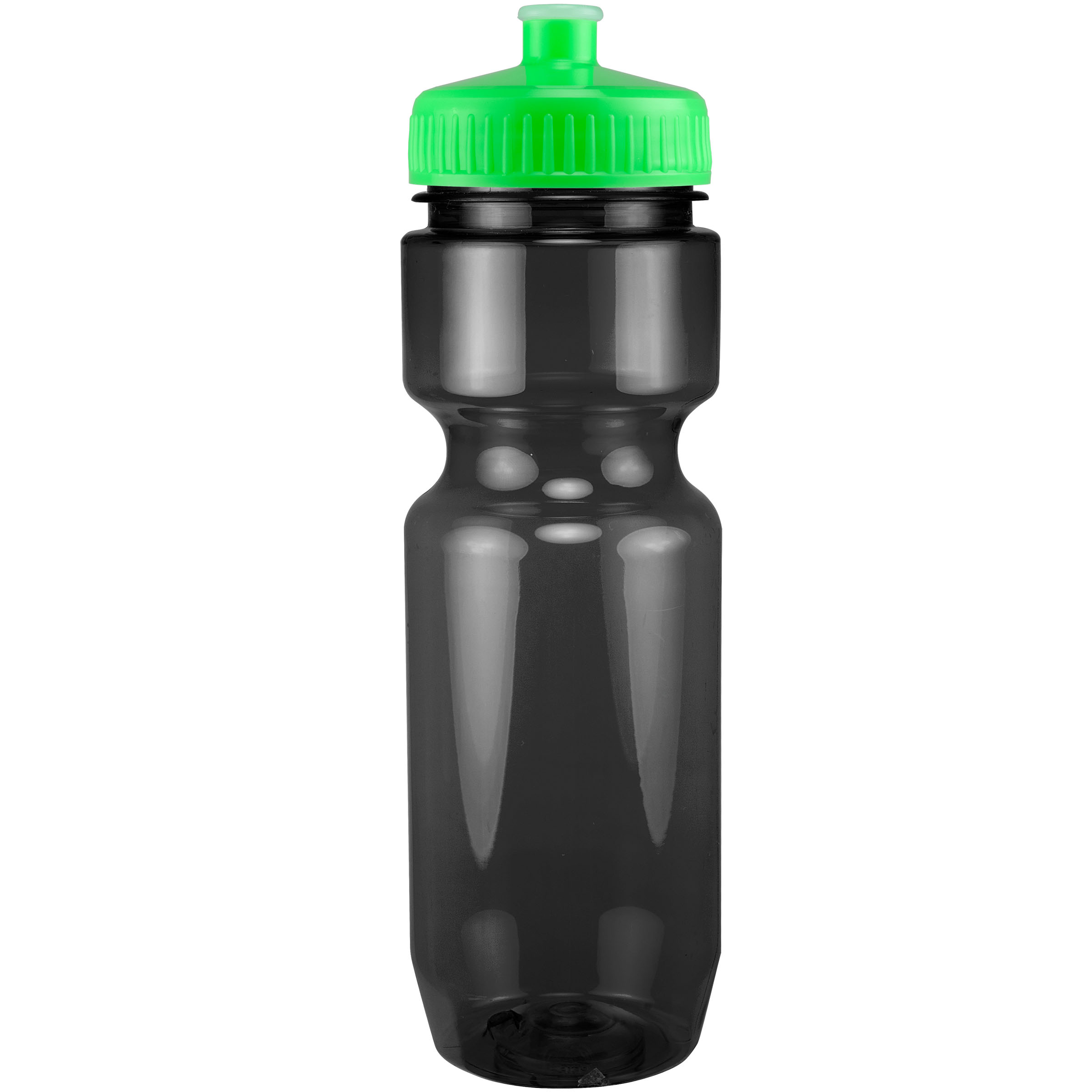 Picture of 22 Oz Translucent Bike Bottle w/ Push Pull Lid