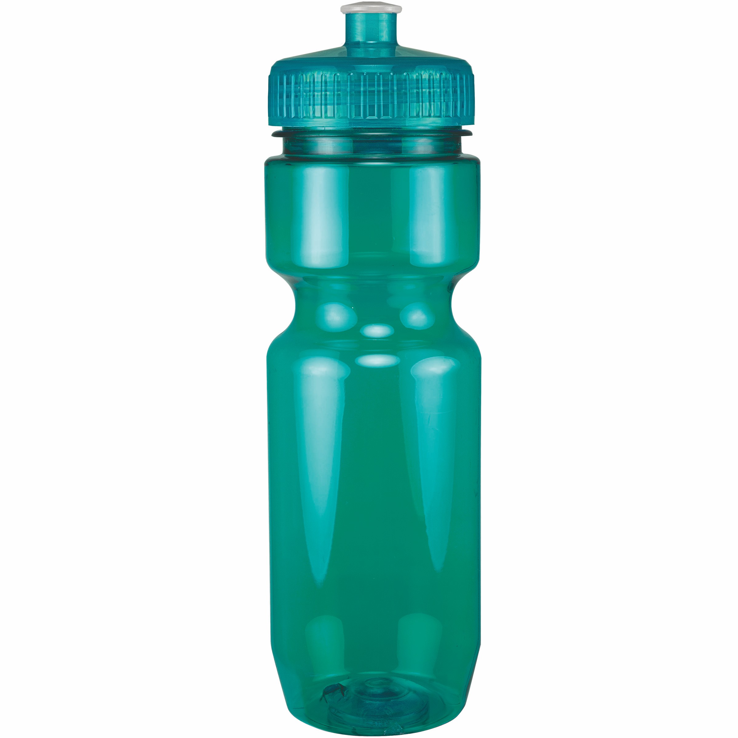 Picture of 22 Oz Translucent Bike Bottle w/ Push Pull Lid