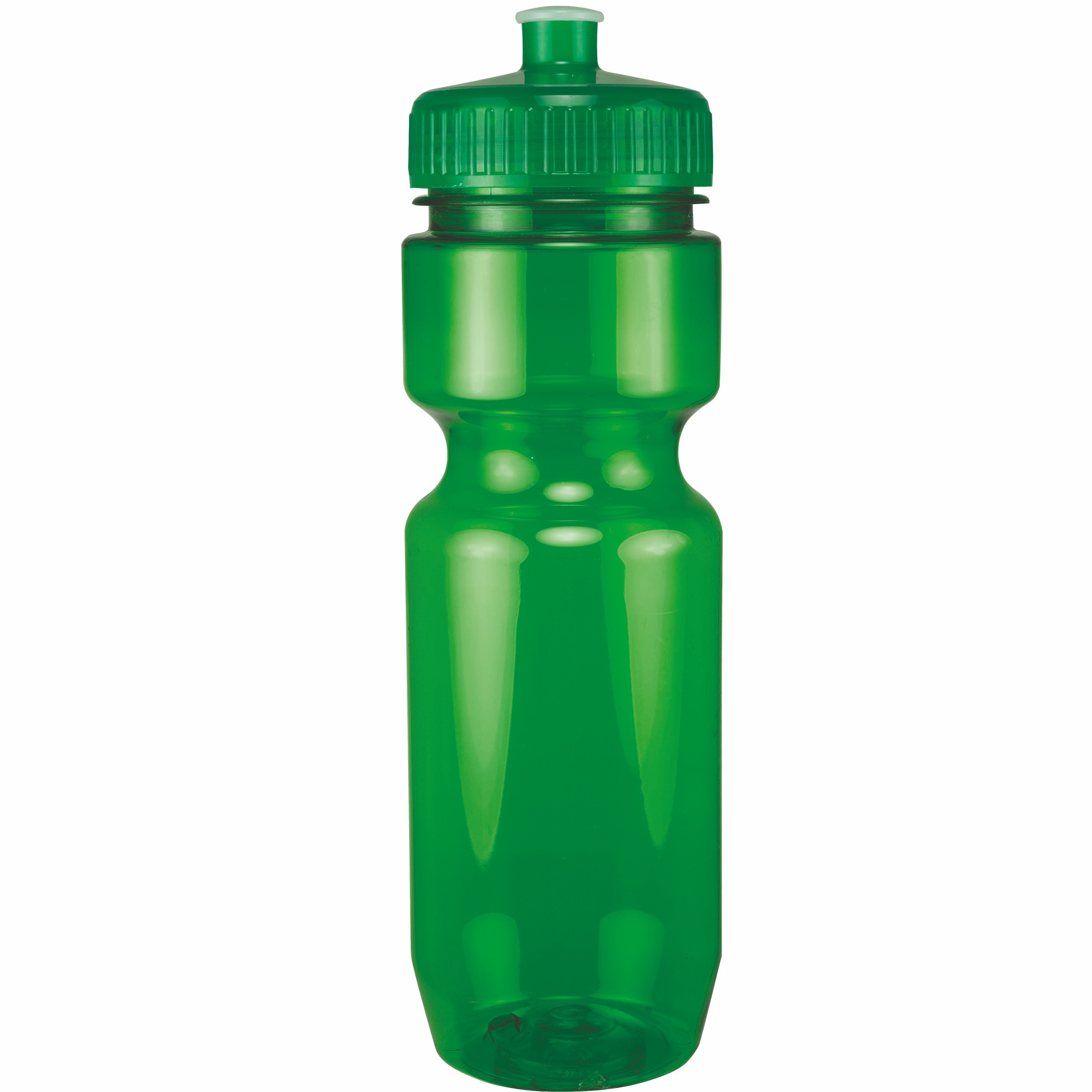 Picture of 22 Oz Translucent Bike Bottle w/ Push Pull Lid