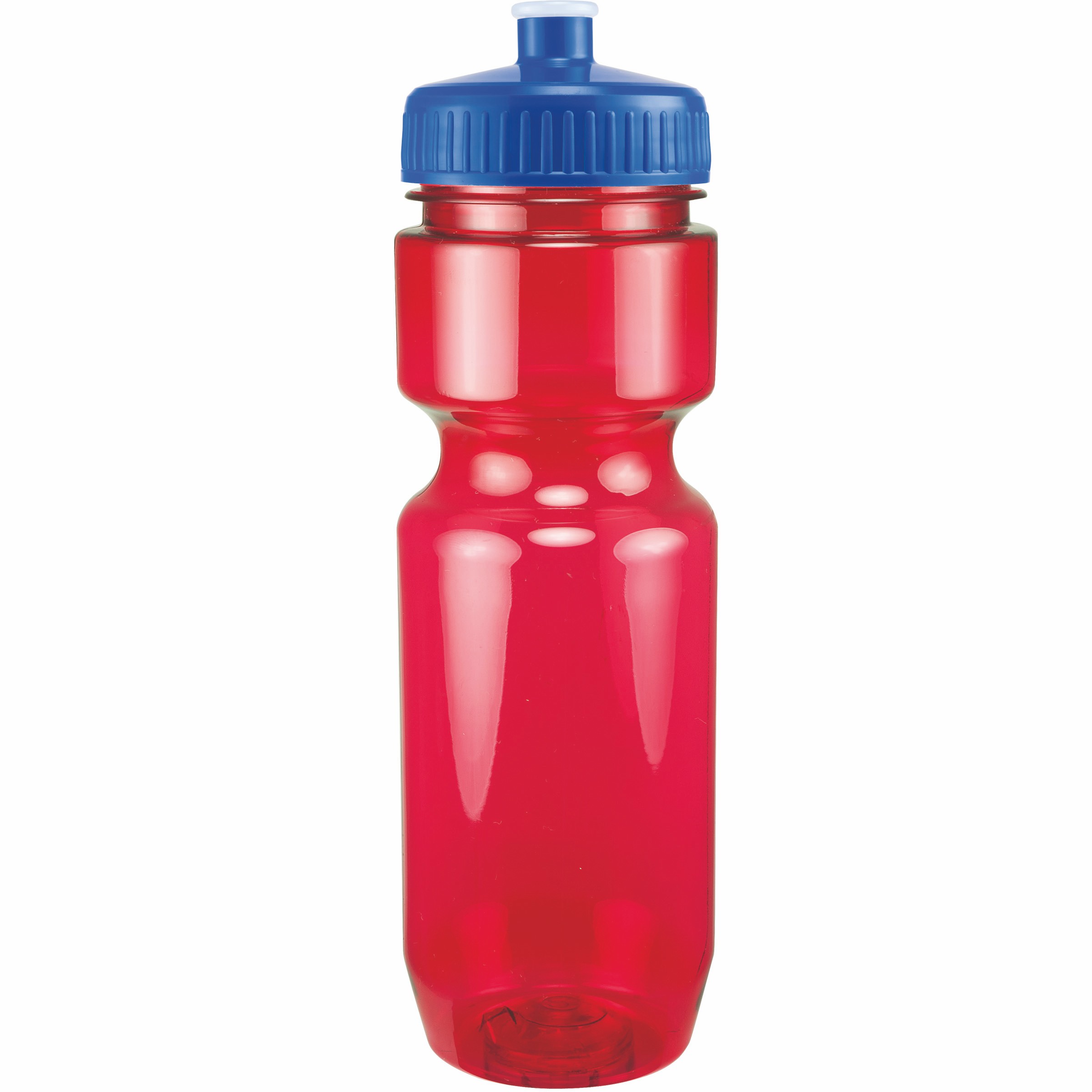 Picture of 22 Oz Translucent Bike Bottle w/ Push Pull Lid