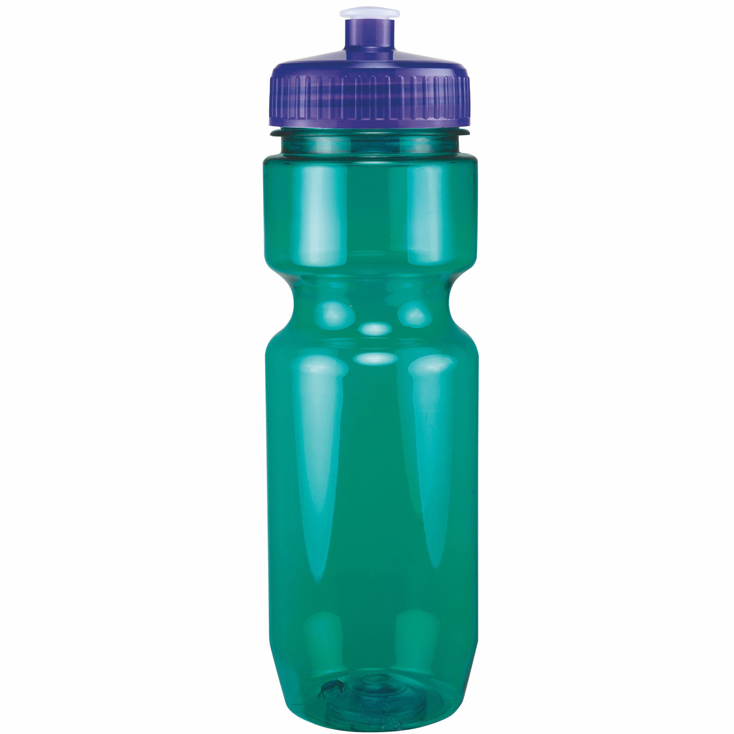 Picture of 22 Oz Translucent Bike Bottle w/ Push Pull Lid