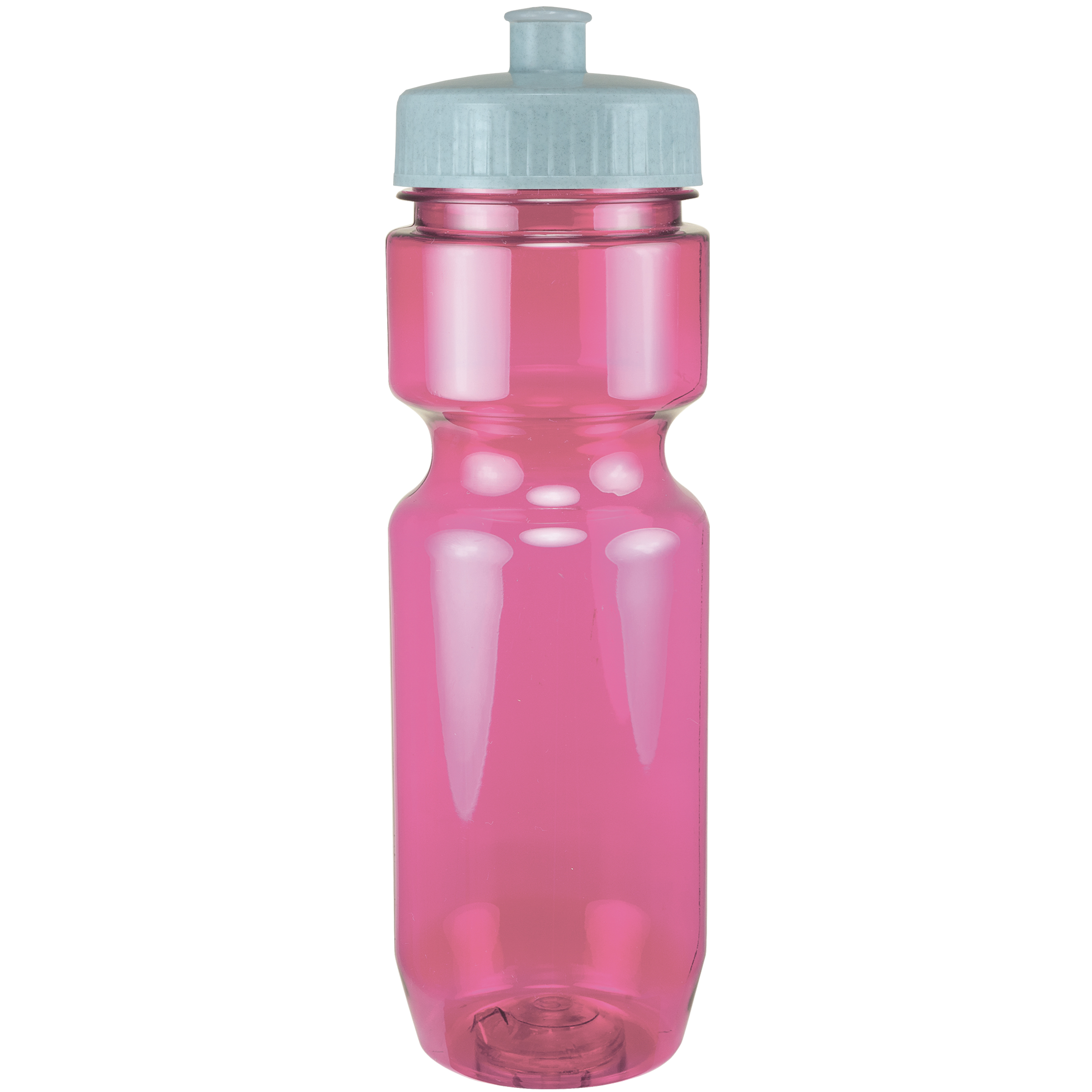 Picture of 22 Oz Translucent Bike Bottle w/ Push Pull Lid
