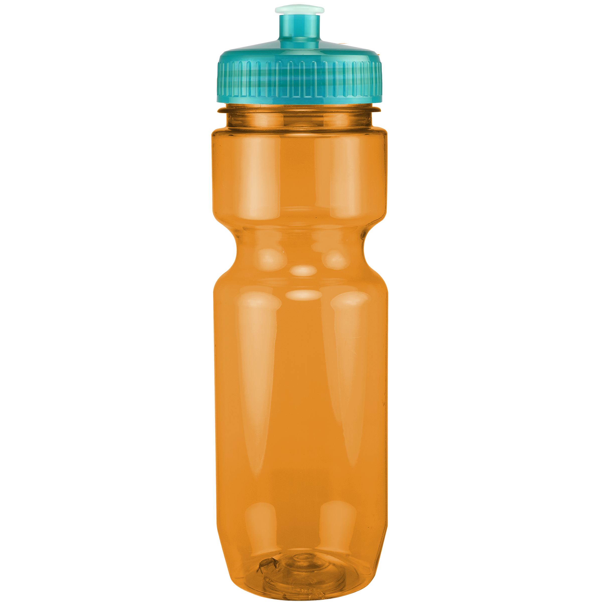 Picture of 22 Oz Translucent Bike Bottle w/ Push Pull Lid