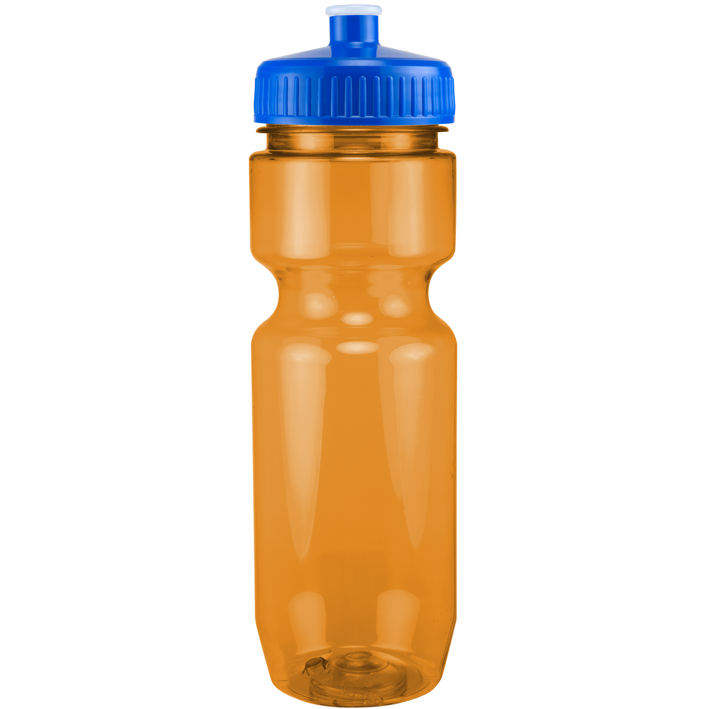 Picture of 22 Oz Translucent Bike Bottle w/ Push Pull Lid