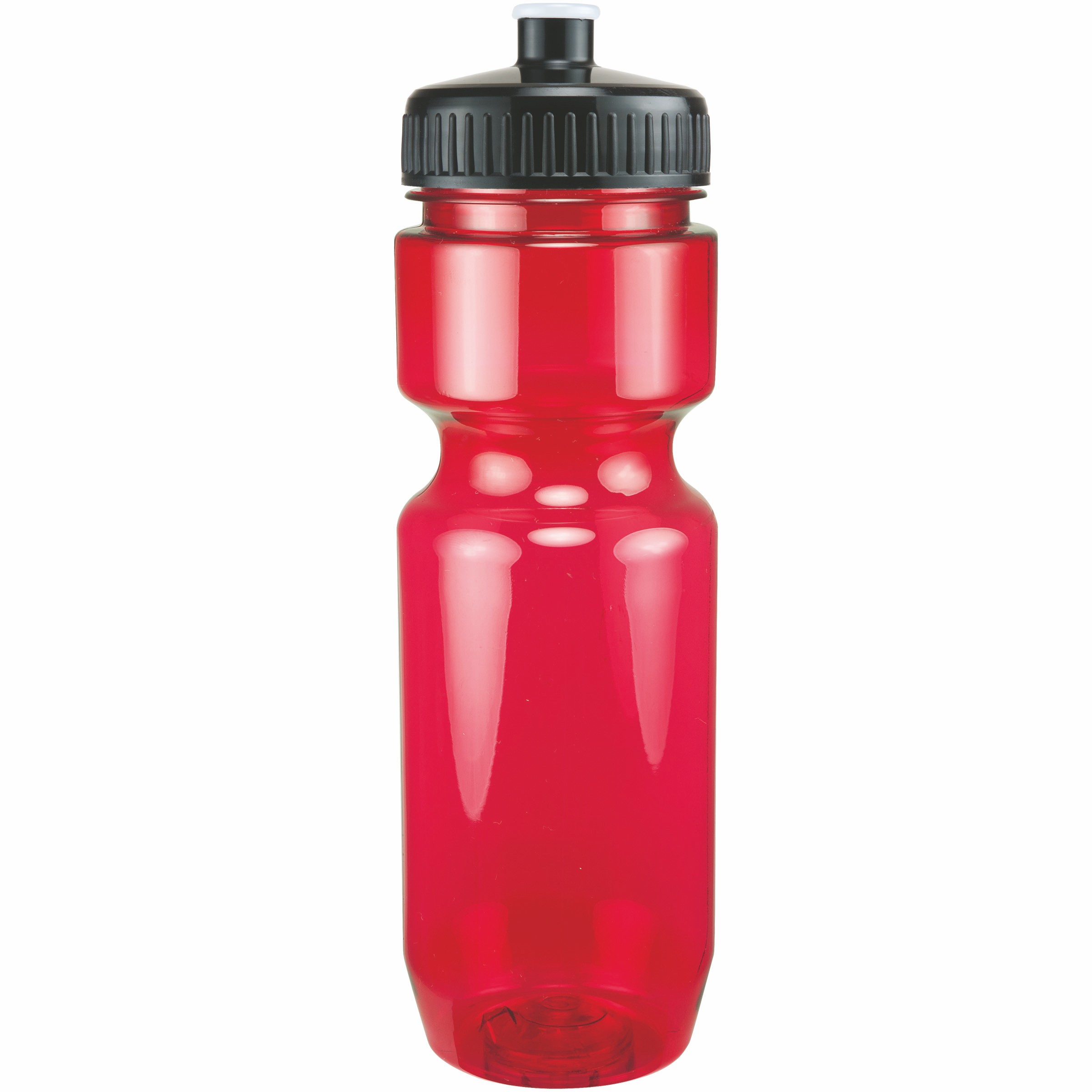 Picture of 22 Oz Translucent Bike Bottle w/ Push Pull Lid