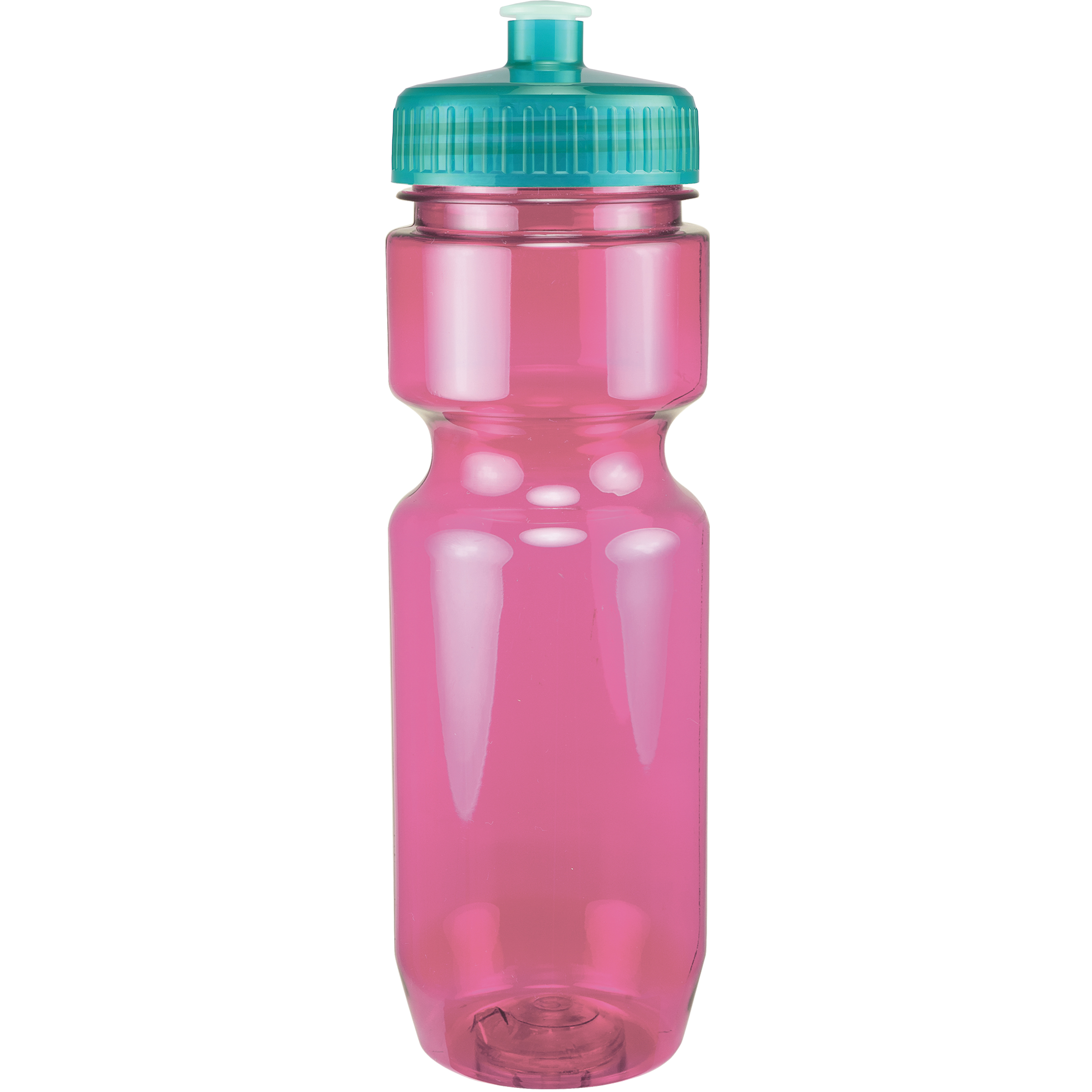 Picture of 22 Oz Translucent Bike Bottle w/ Push Pull Lid