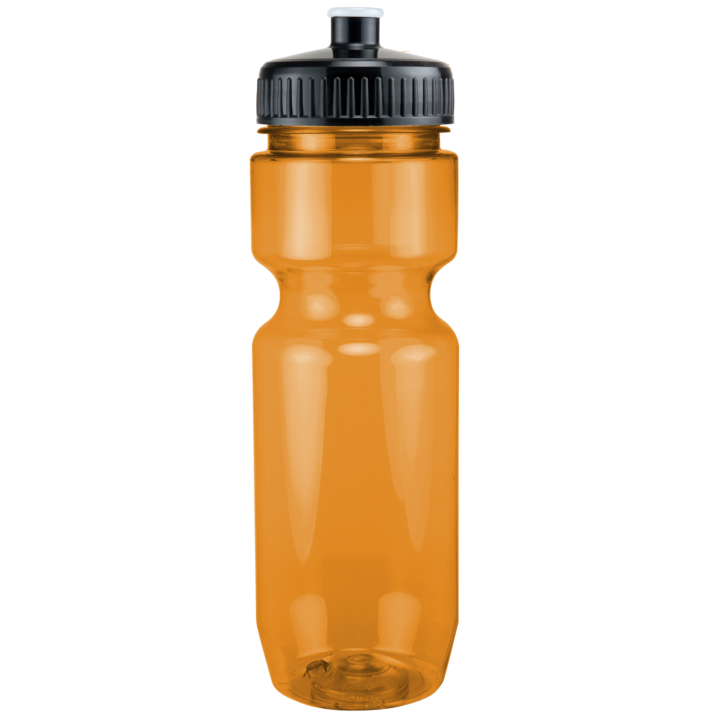 Picture of 22 Oz Translucent Bike Bottle w/ Push Pull Lid