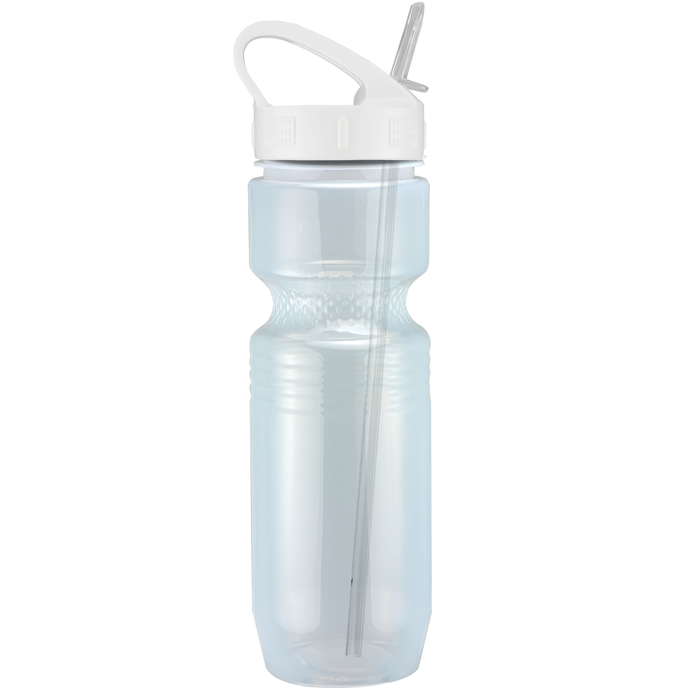 Picture of 26 Oz Translucent Jogger Bottle w/ Sport Sip Lid & Straw