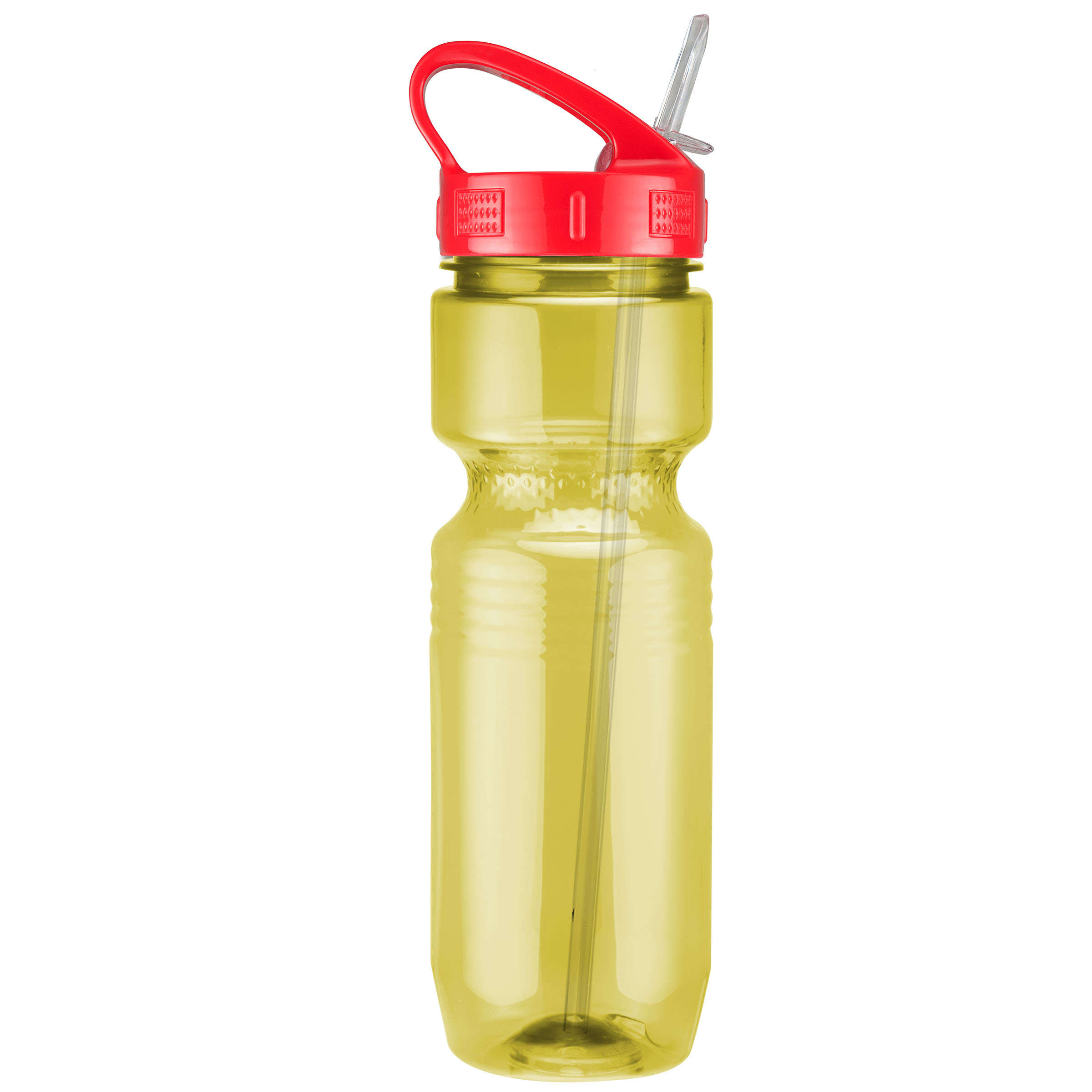 Picture of 26 Oz Translucent Jogger Bottle w/ Sport Sip Lid & Straw