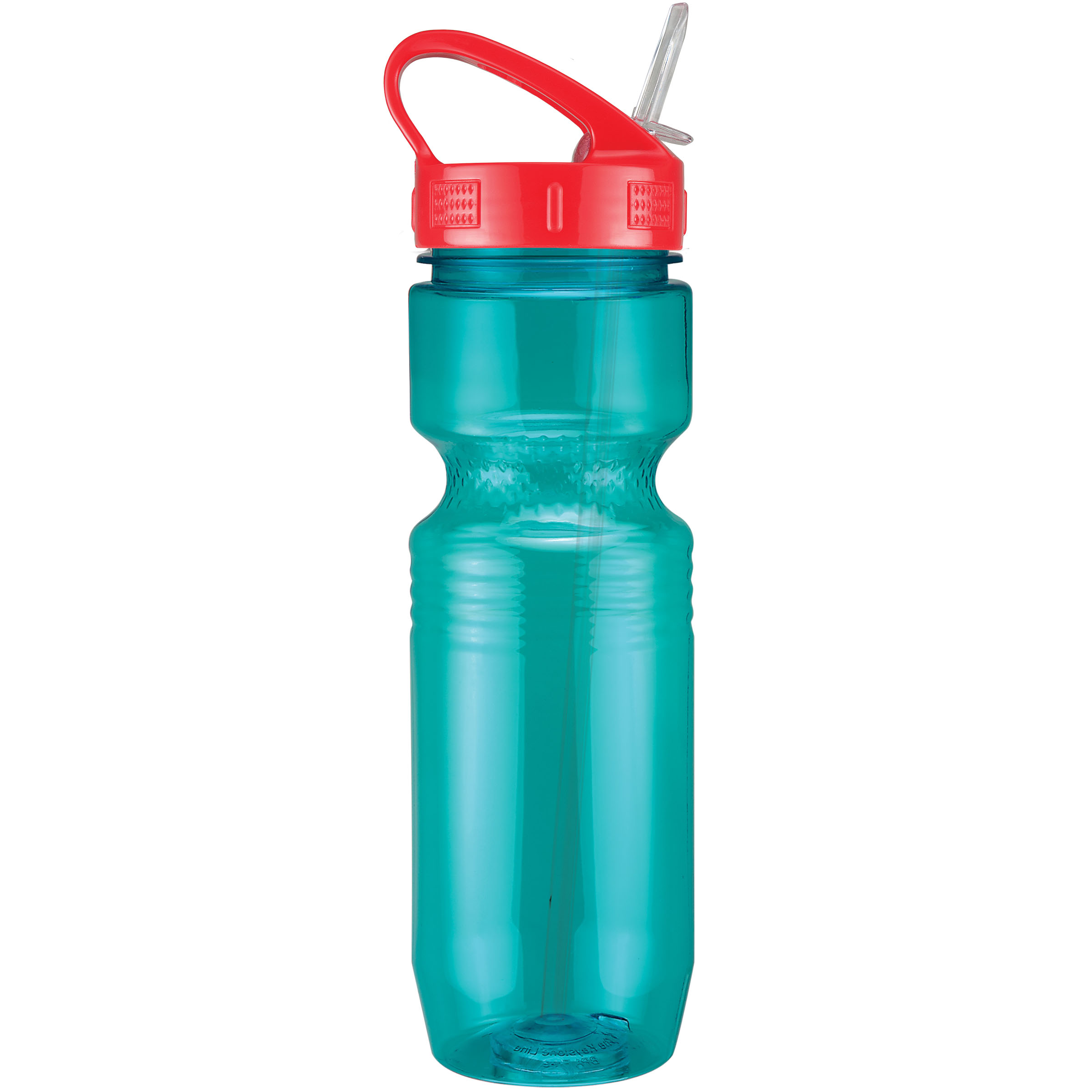 Picture of 26 Oz Translucent Jogger Bottle w/ Sport Sip Lid & Straw