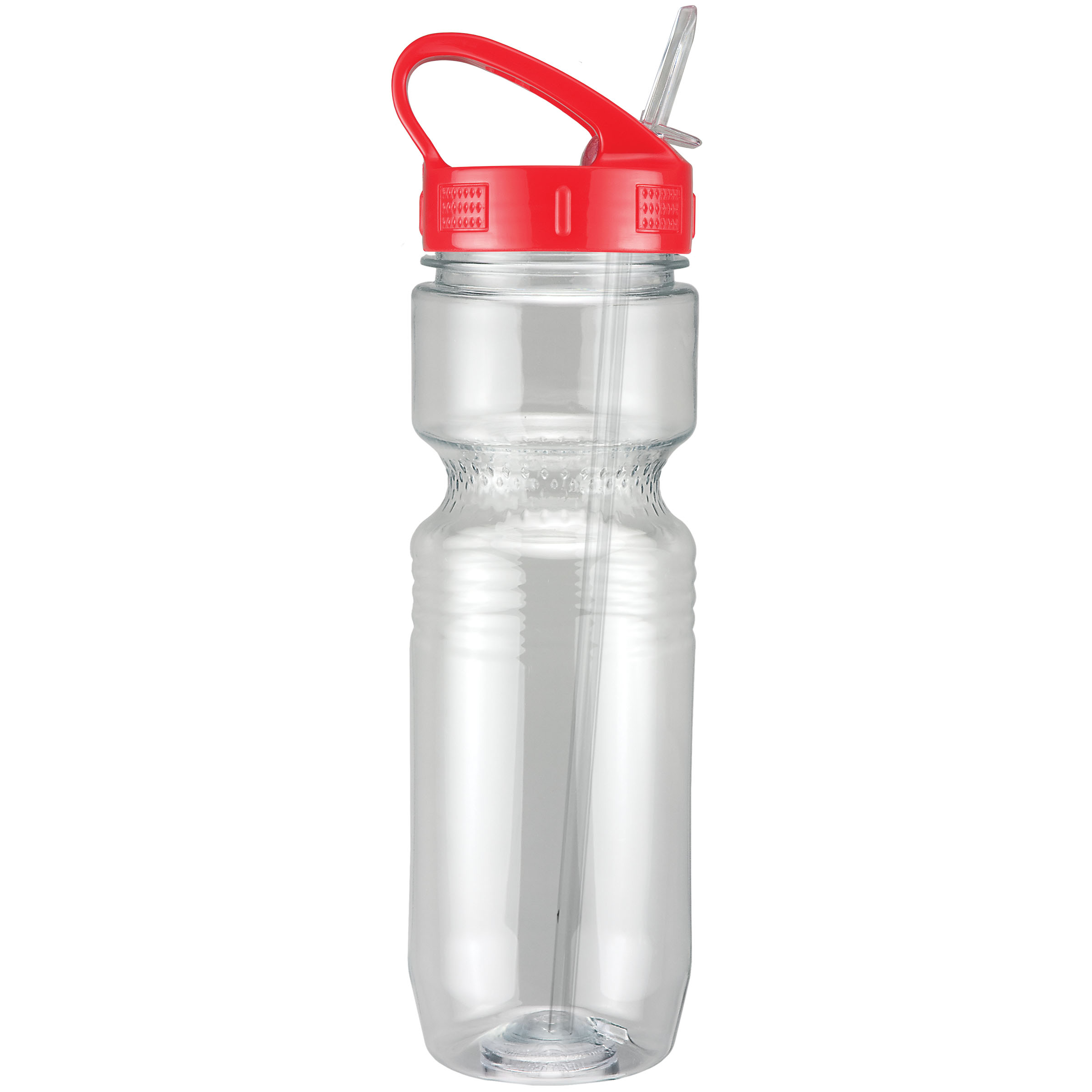 Picture of 26 Oz Translucent Jogger Bottle w/ Sport Sip Lid & Straw