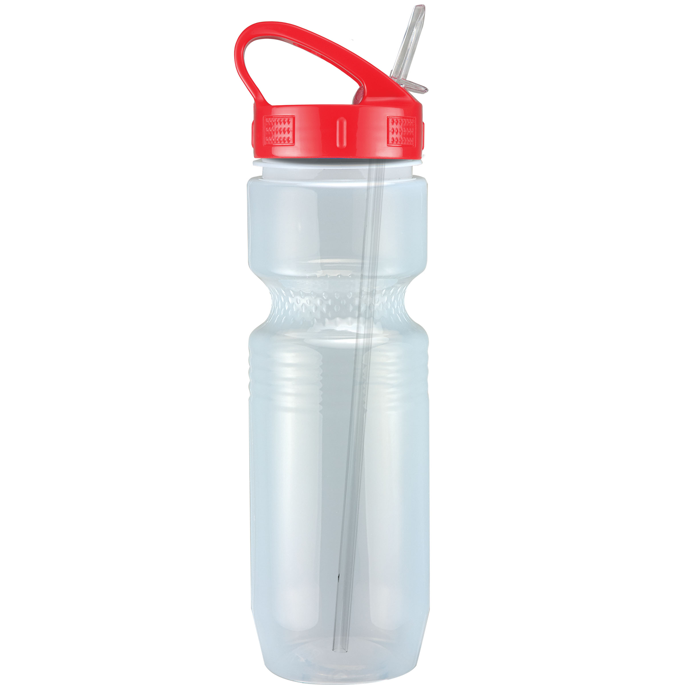 Picture of 26 Oz Translucent Jogger Bottle w/ Sport Sip Lid & Straw