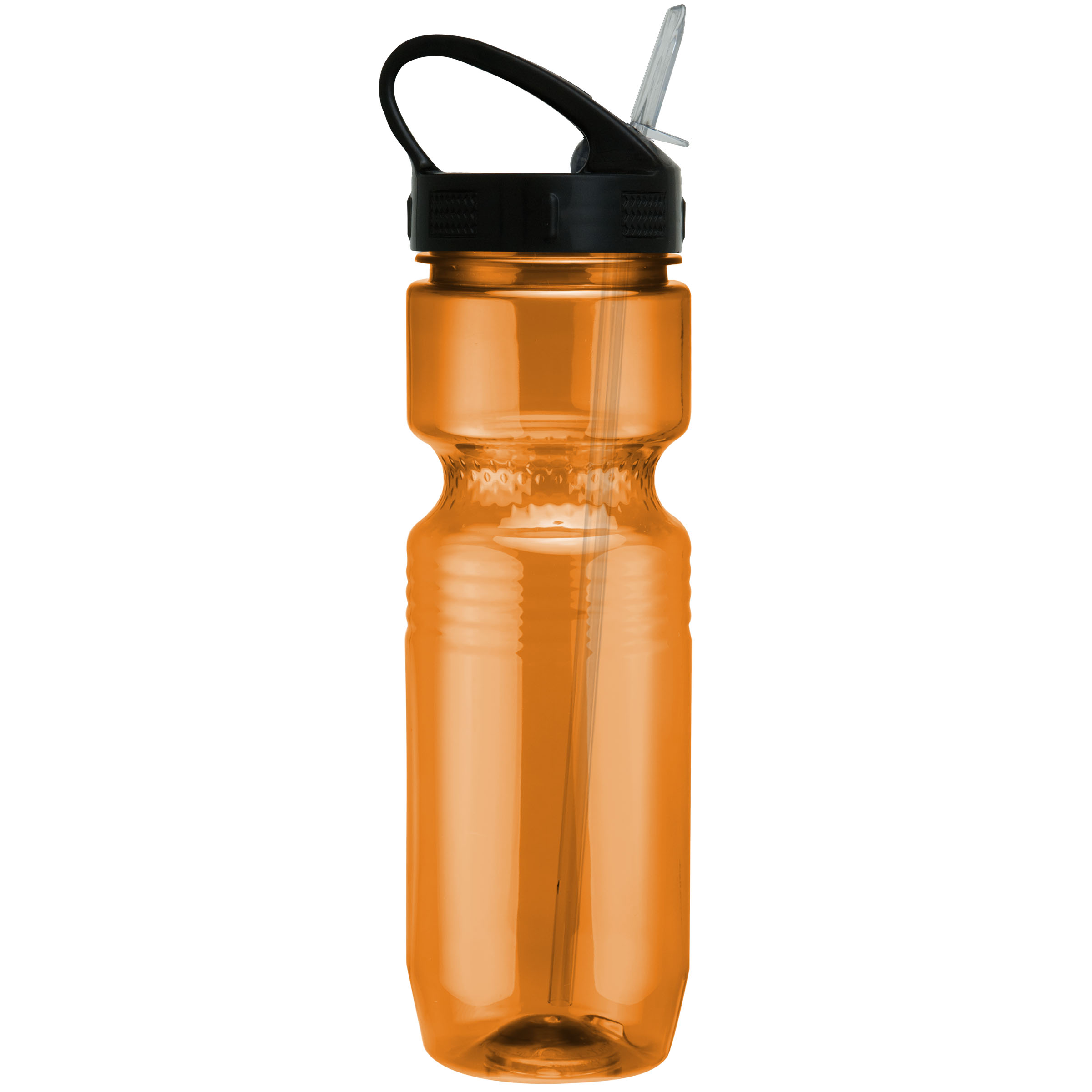 Picture of 26 Oz Translucent Jogger Bottle w/ Sport Sip Lid & Straw