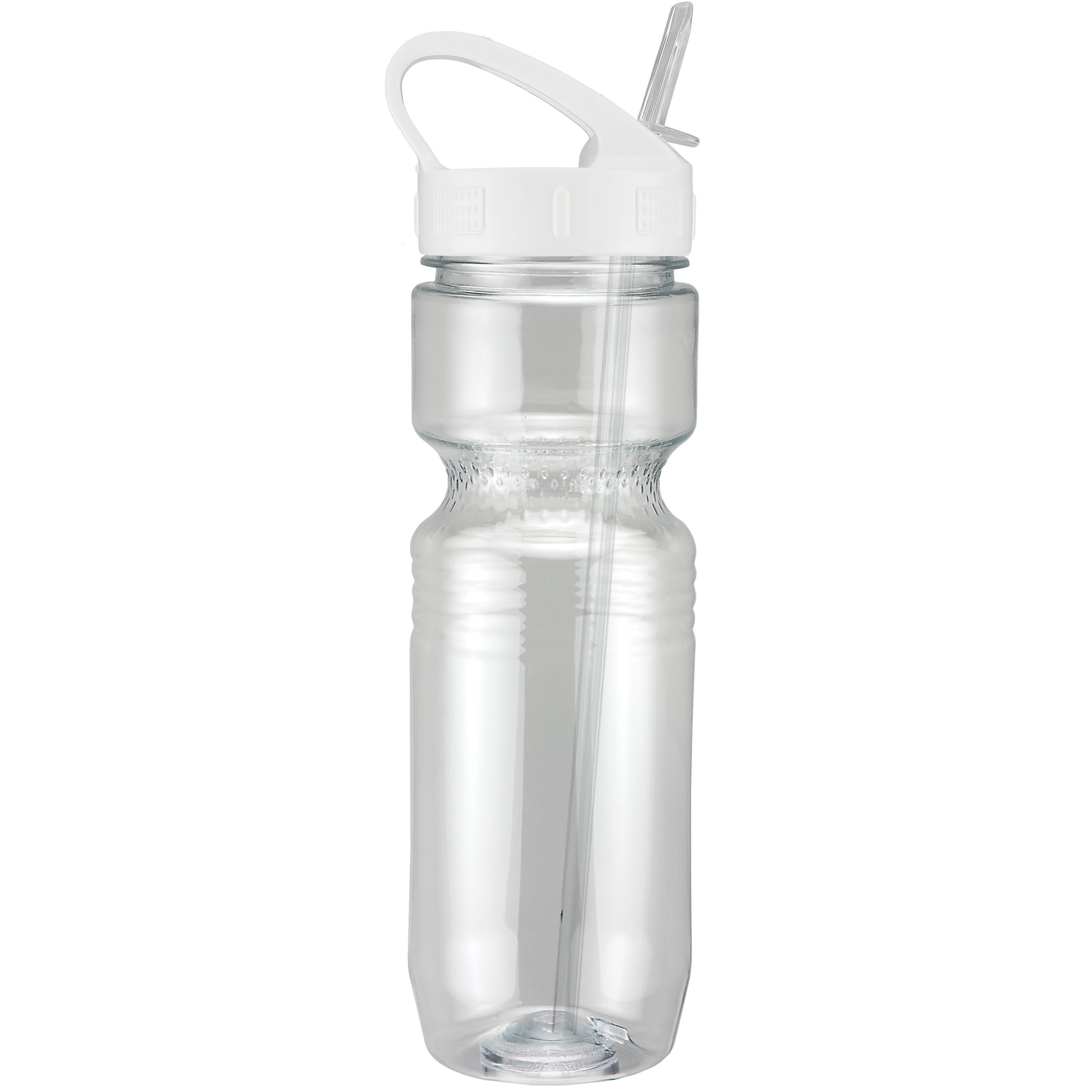 Picture of 26 Oz Translucent Jogger Bottle w/ Sport Sip Lid & Straw