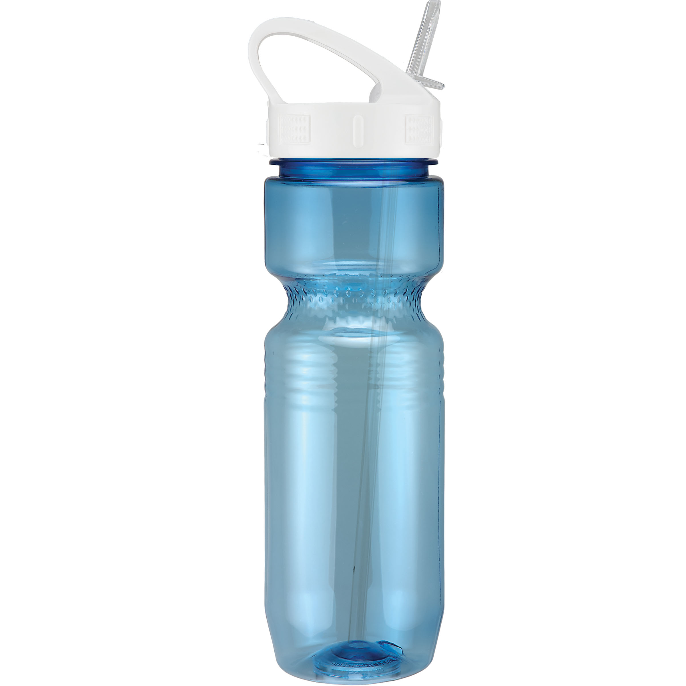Picture of 26 Oz Translucent Jogger Bottle w/ Sport Sip Lid & Straw
