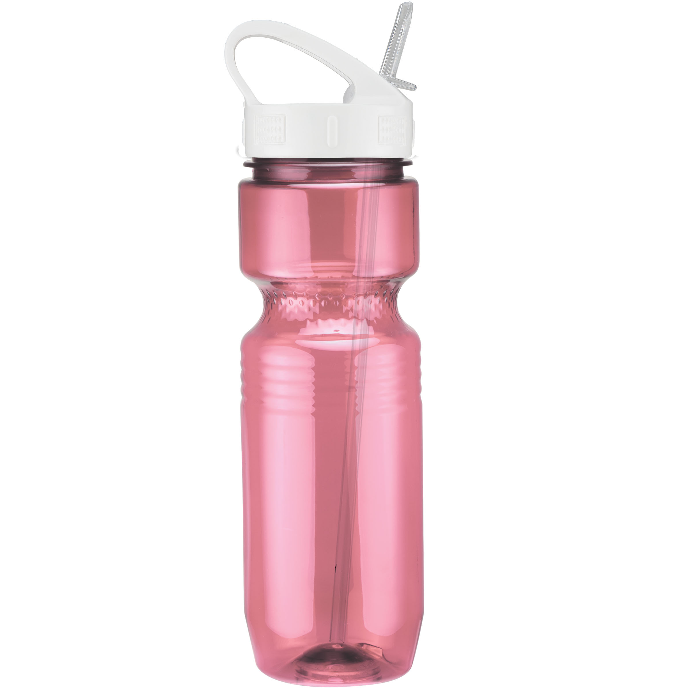 Picture of 26 Oz Translucent Jogger Bottle w/ Sport Sip Lid & Straw