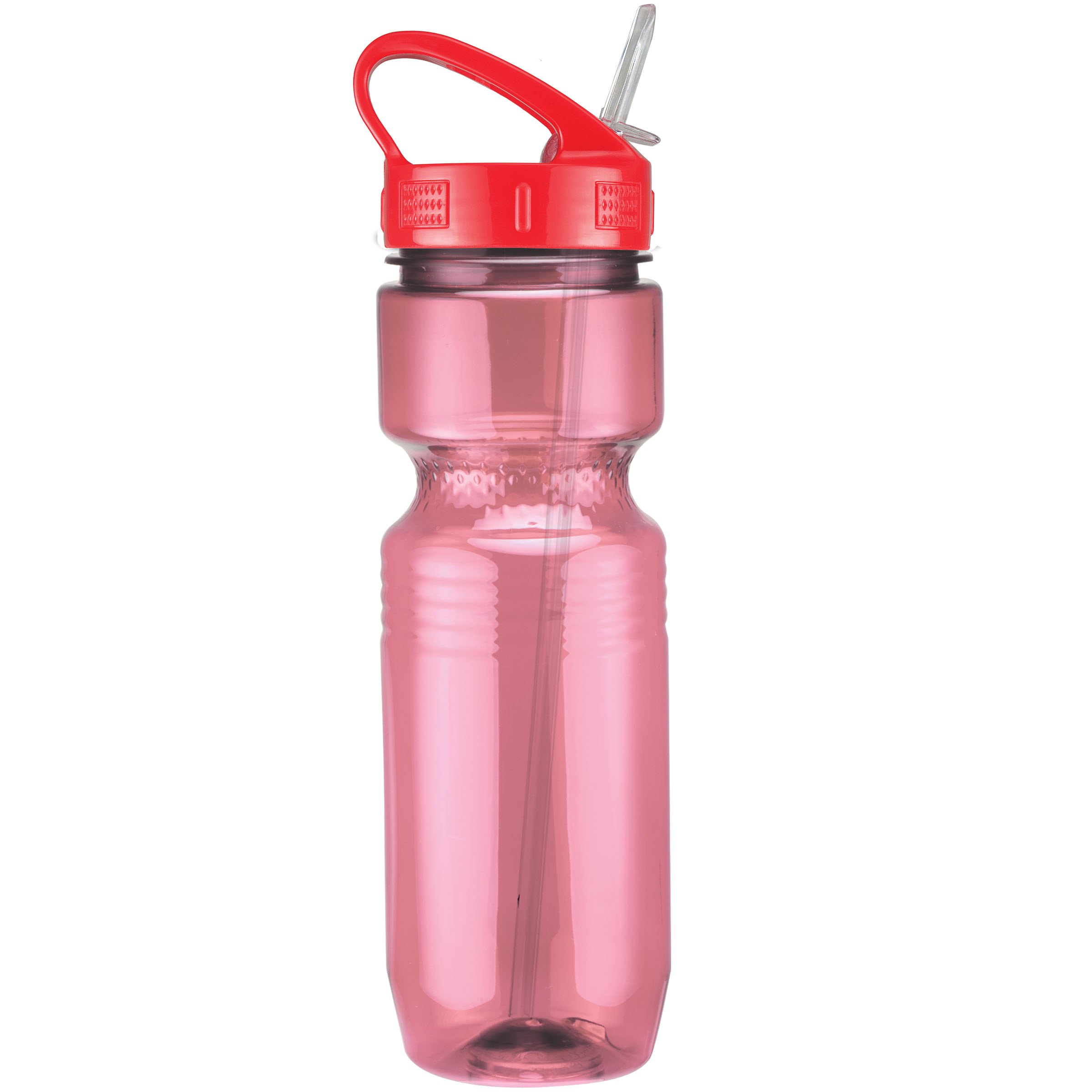 Picture of 26 Oz Translucent Jogger Bottle w/ Sport Sip Lid & Straw
